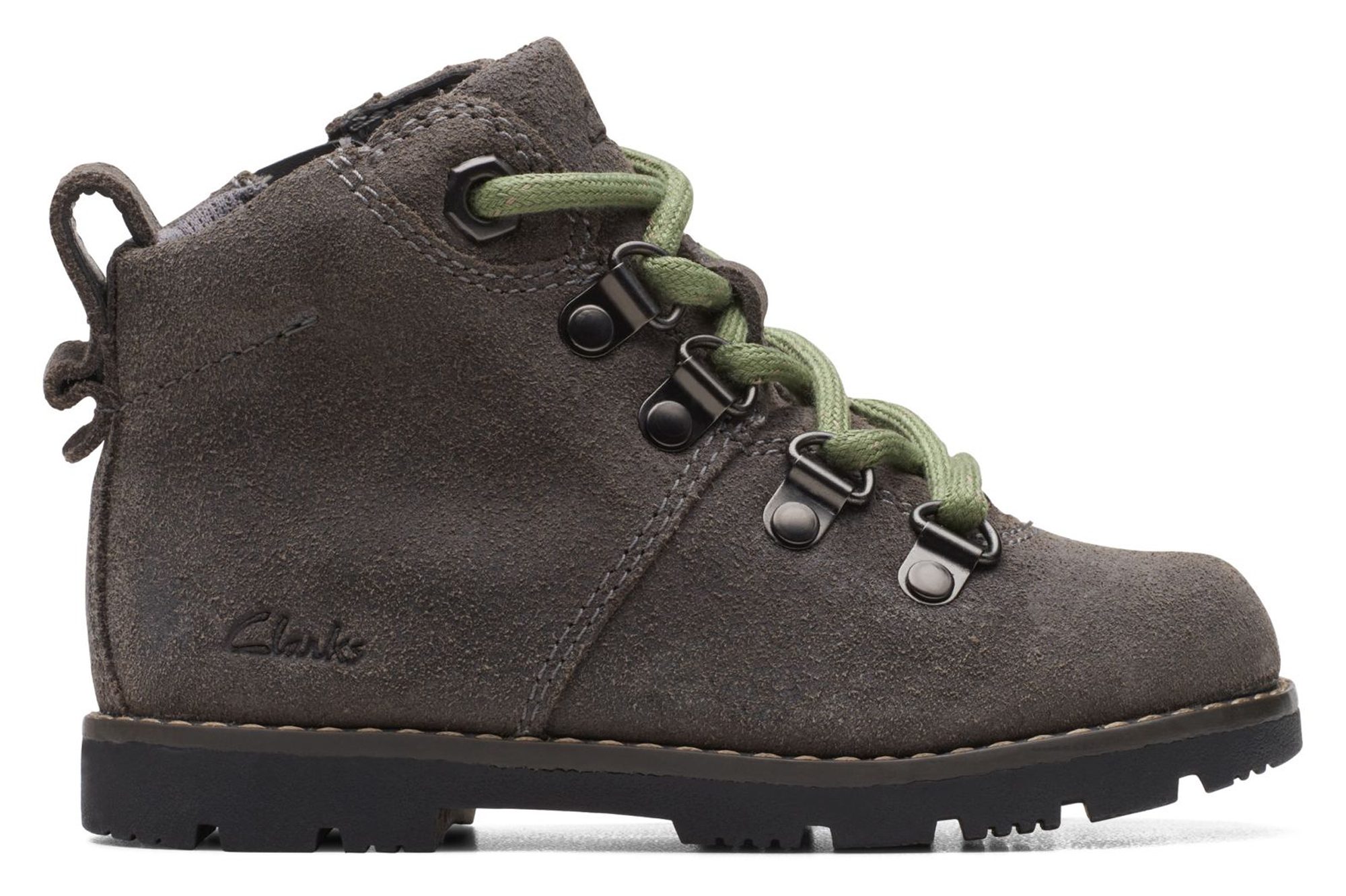 Clarks Heath Hike Toddler Grey 26169201 Boys Boots Humphries Shoes