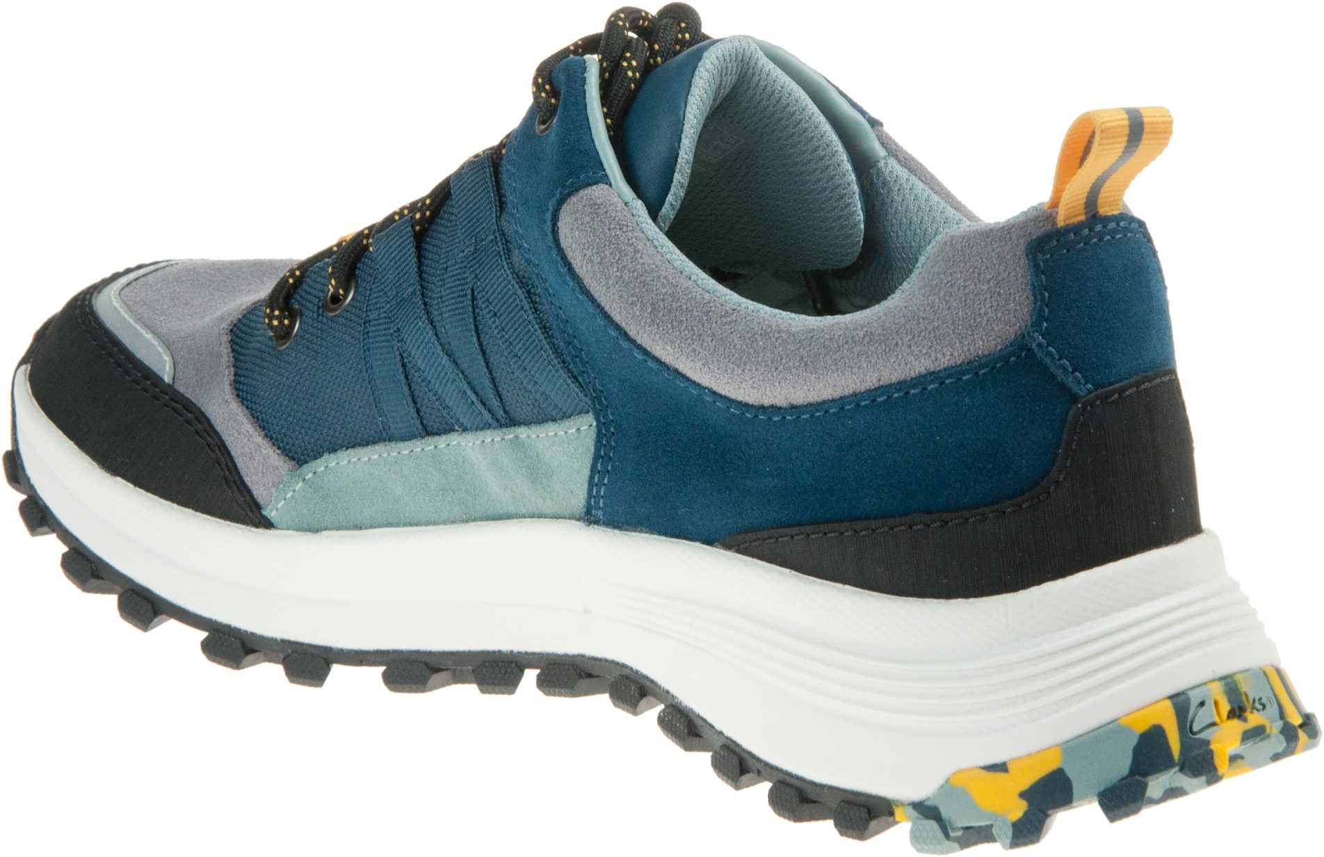 Clarks ATL Trek Path Gore-Tex Teal Combi 26167418 - Everyday Shoes ...