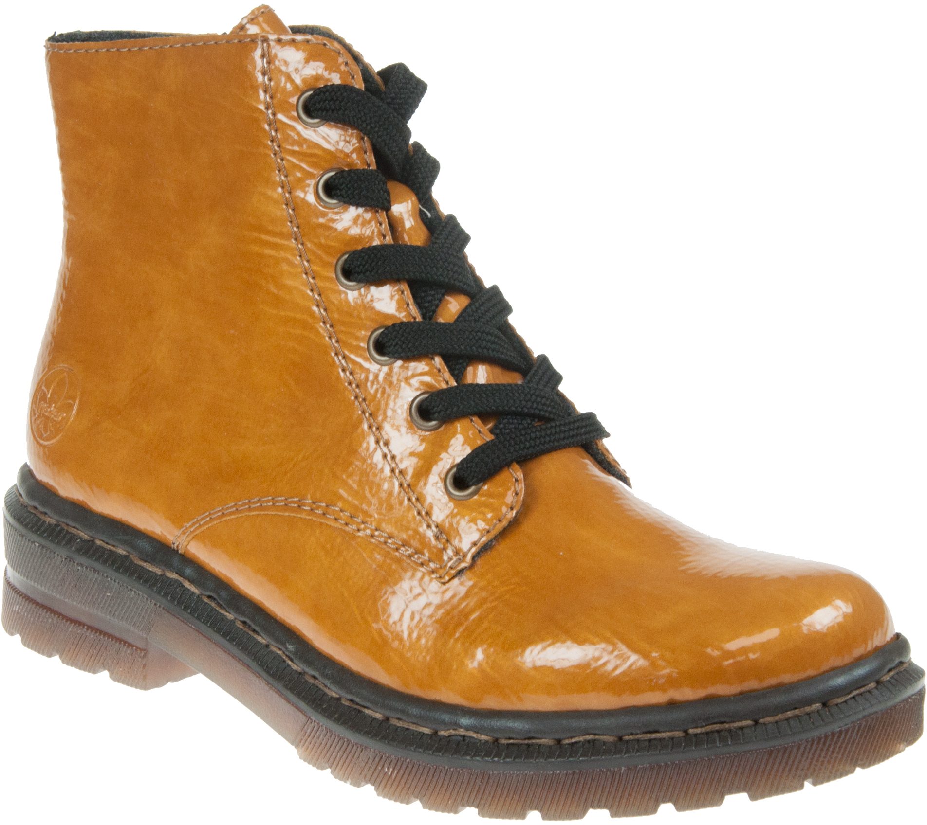 Leather Bugatti Neria Rot Rieker Stiefeletten Gelb 40 Rieker 78240