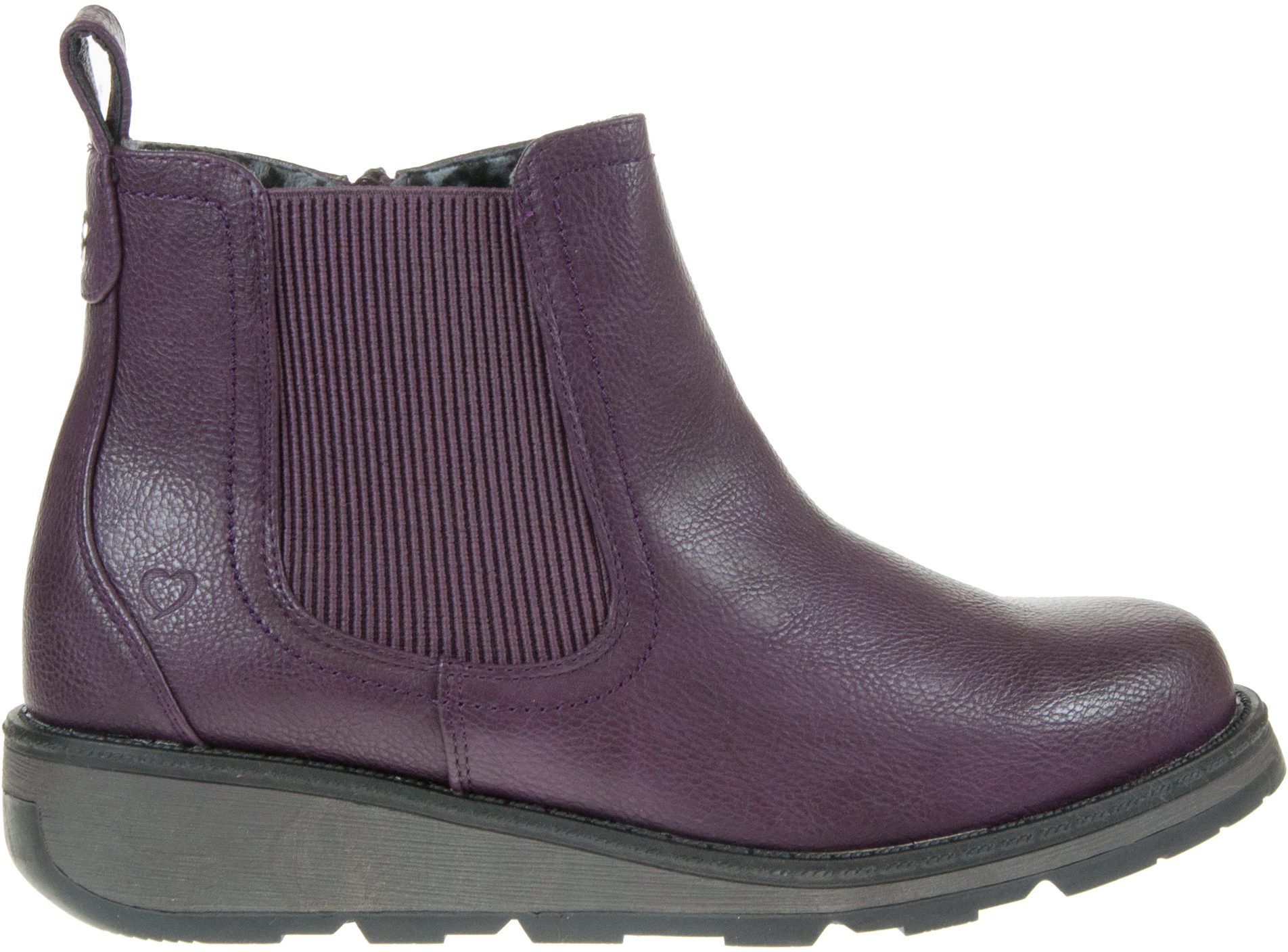 Heavenly Feet New Rolo Purple Ankle Boots Humphries Shoes