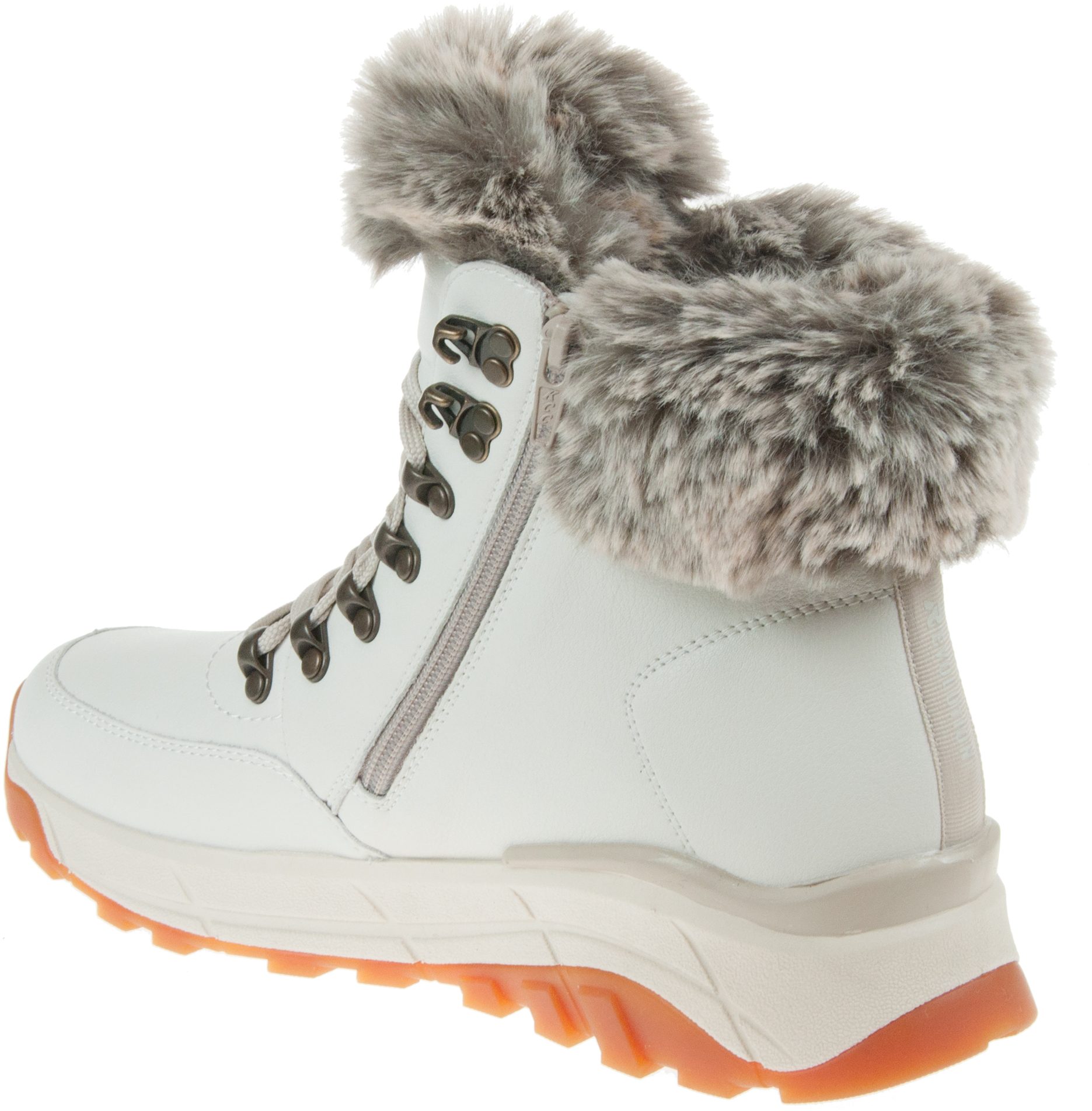 Botines Planos Mujer Rieker Mujer Botas W0063, Señora Botas De