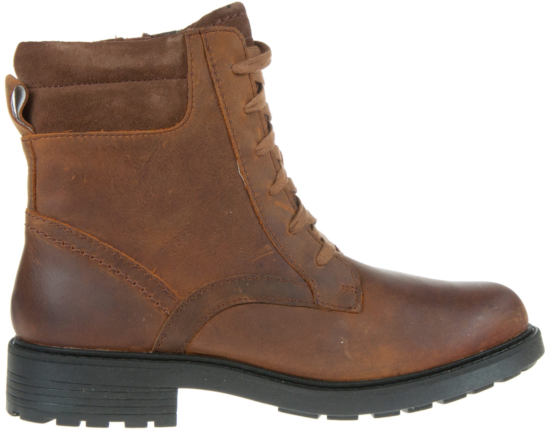 Clarks Orinoco2 Lane Stivaletti Chelsea Donna In Pelle Scamosciata Colore Snuff, Suola In Gomma, Numero 37, Comodi E Alla Moda