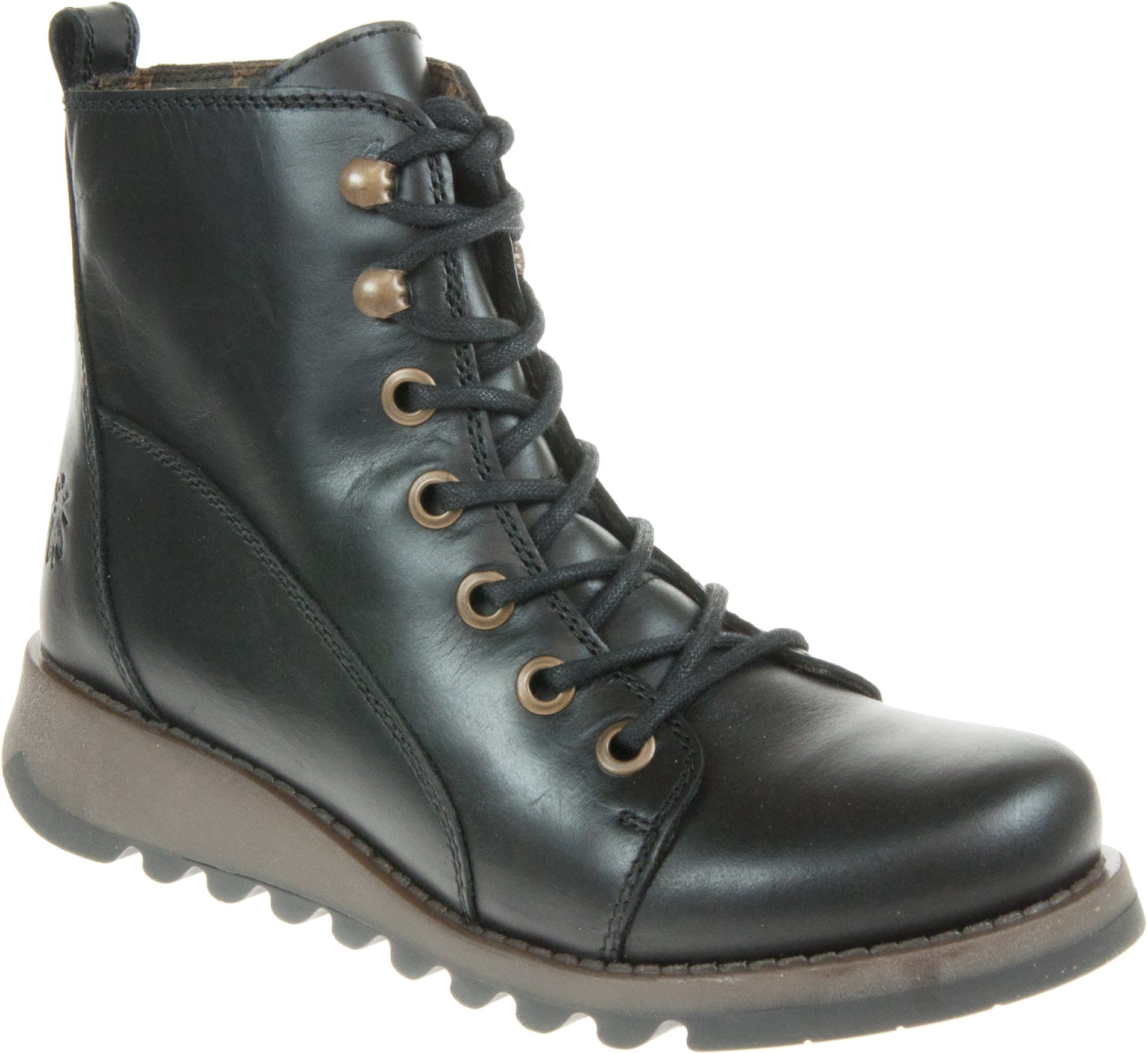 fly london black shoes