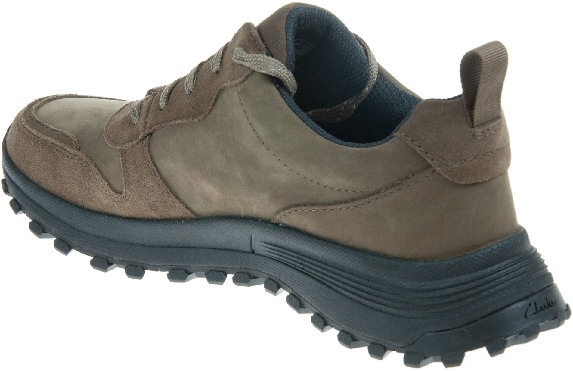 Clarks ATL Trek Free Waterproof Khaki Nubuck 26168305 Everyday Shoes Humphries Shoes