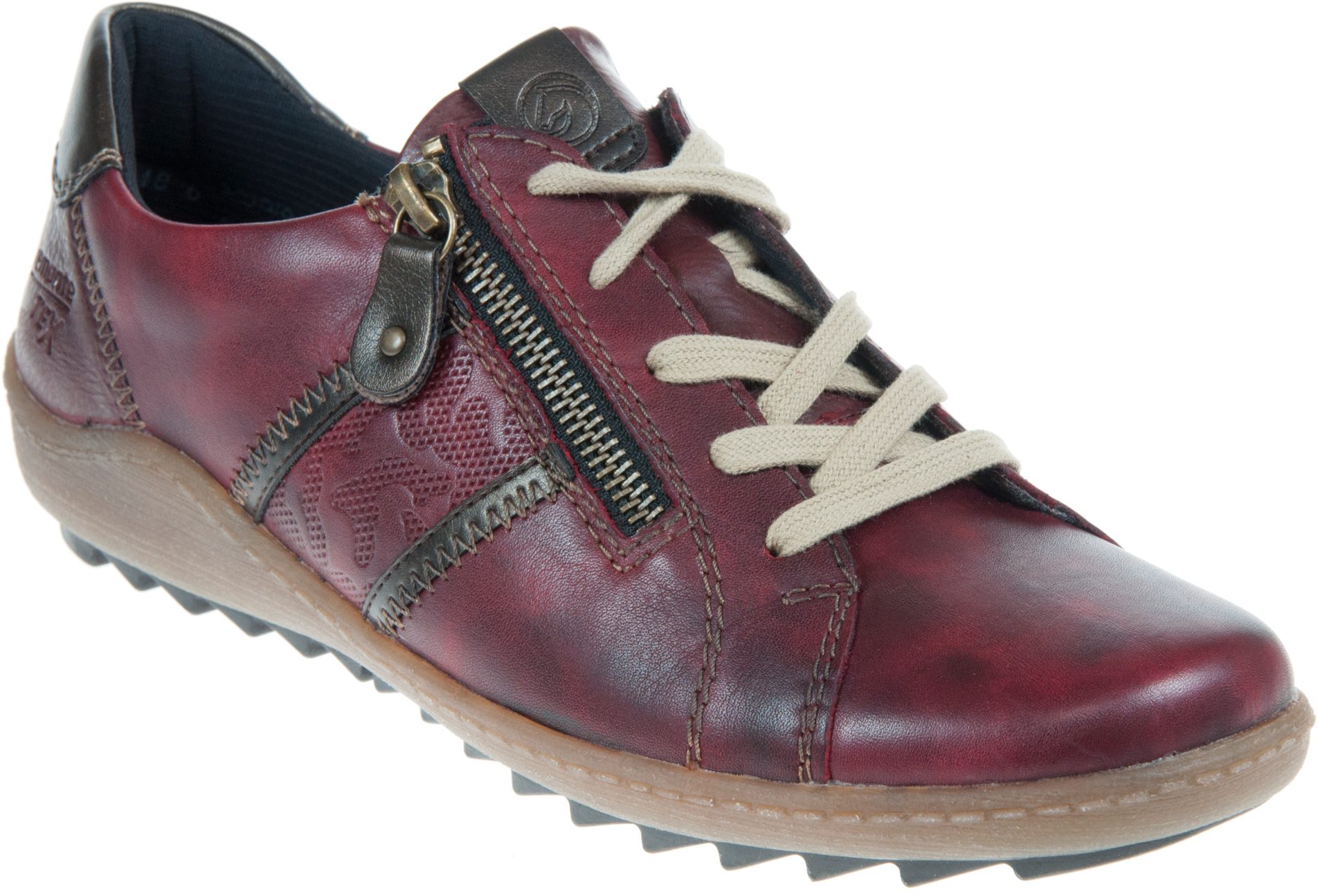 Remonte Liv Red Combi R1426-35 - Everyday Shoes - Humphries Shoes
