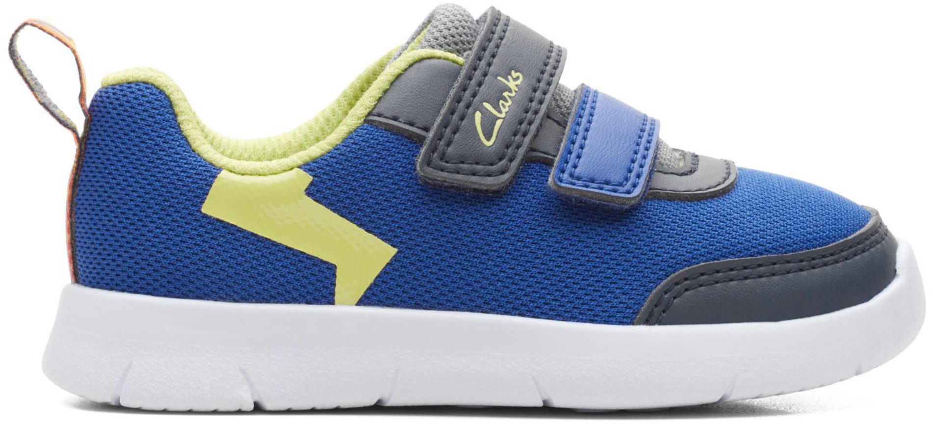 Clarks Ath Yell Toddler Blue Combi 26172915 Boys Shoes Humphries Shoes