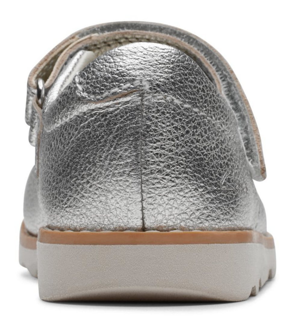 Clarks Crown Jane Toddler Metallic 26172999 Girls Shoes Humphries Shoes
