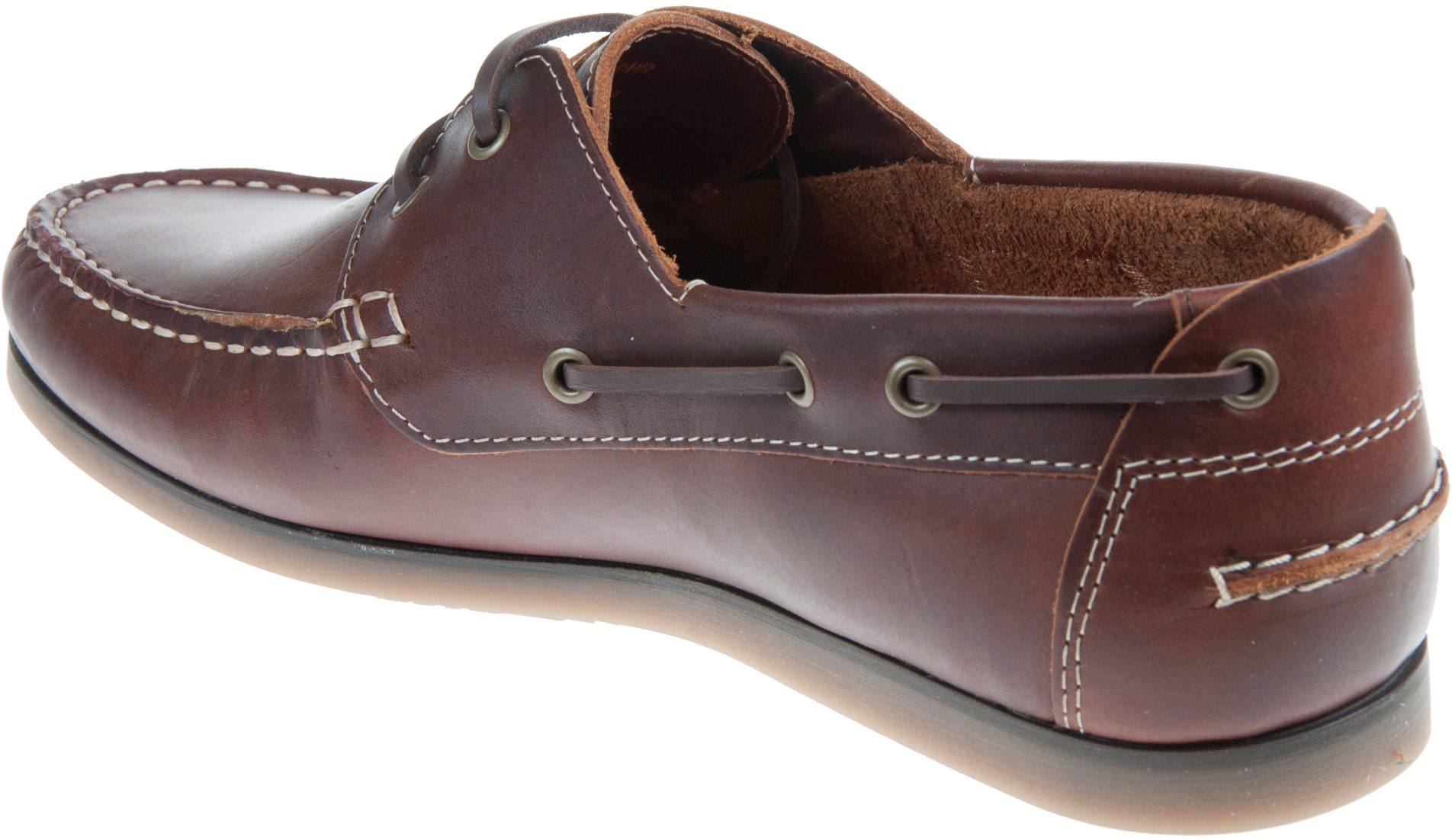Barbour Wake Mahogany MFO0684BR73 Boat Shoes Humphries Shoes