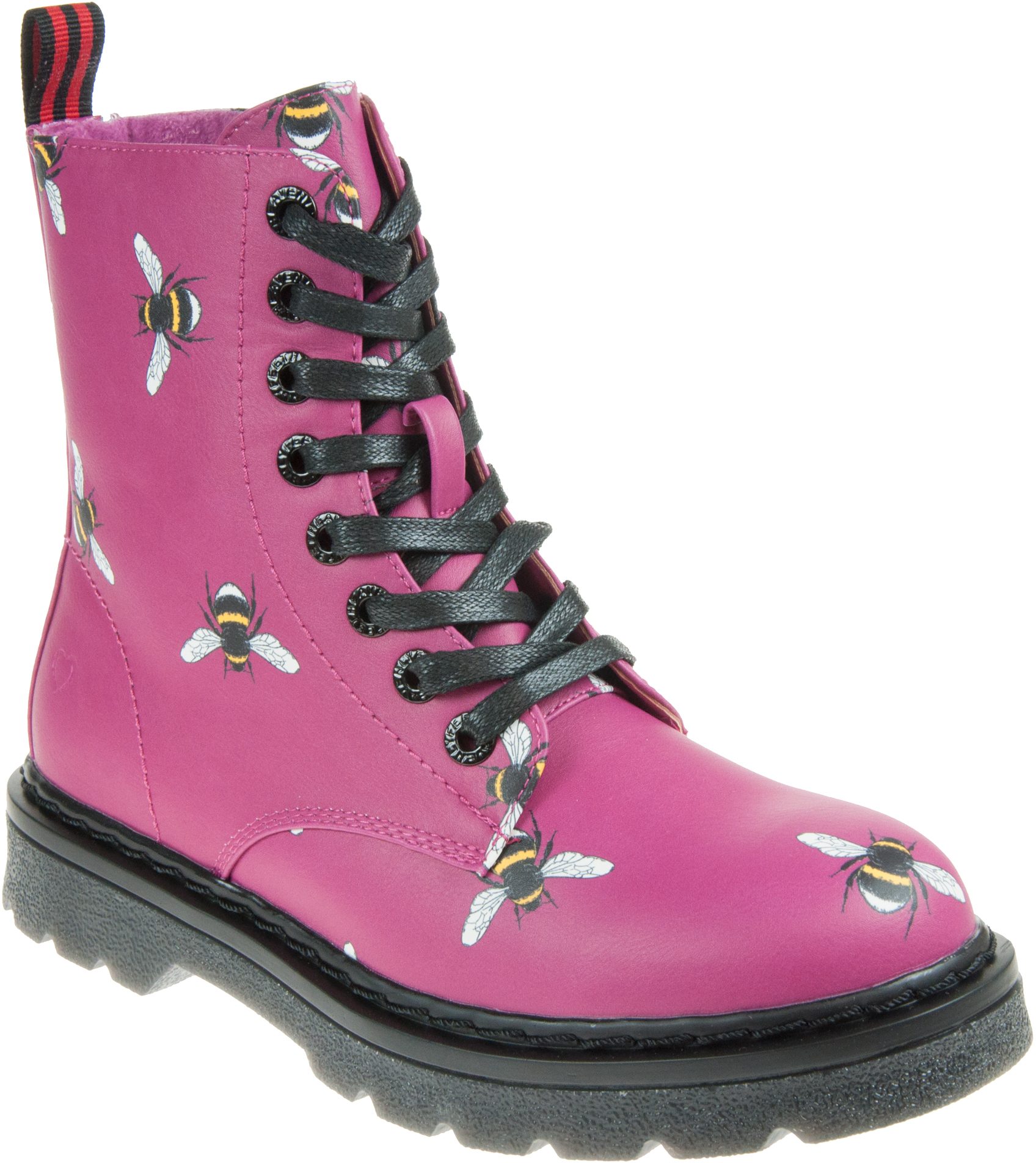 Heavenly Feet Justina Fuchsia Bee AM0003434 Ankle Boots Humphries Shoes