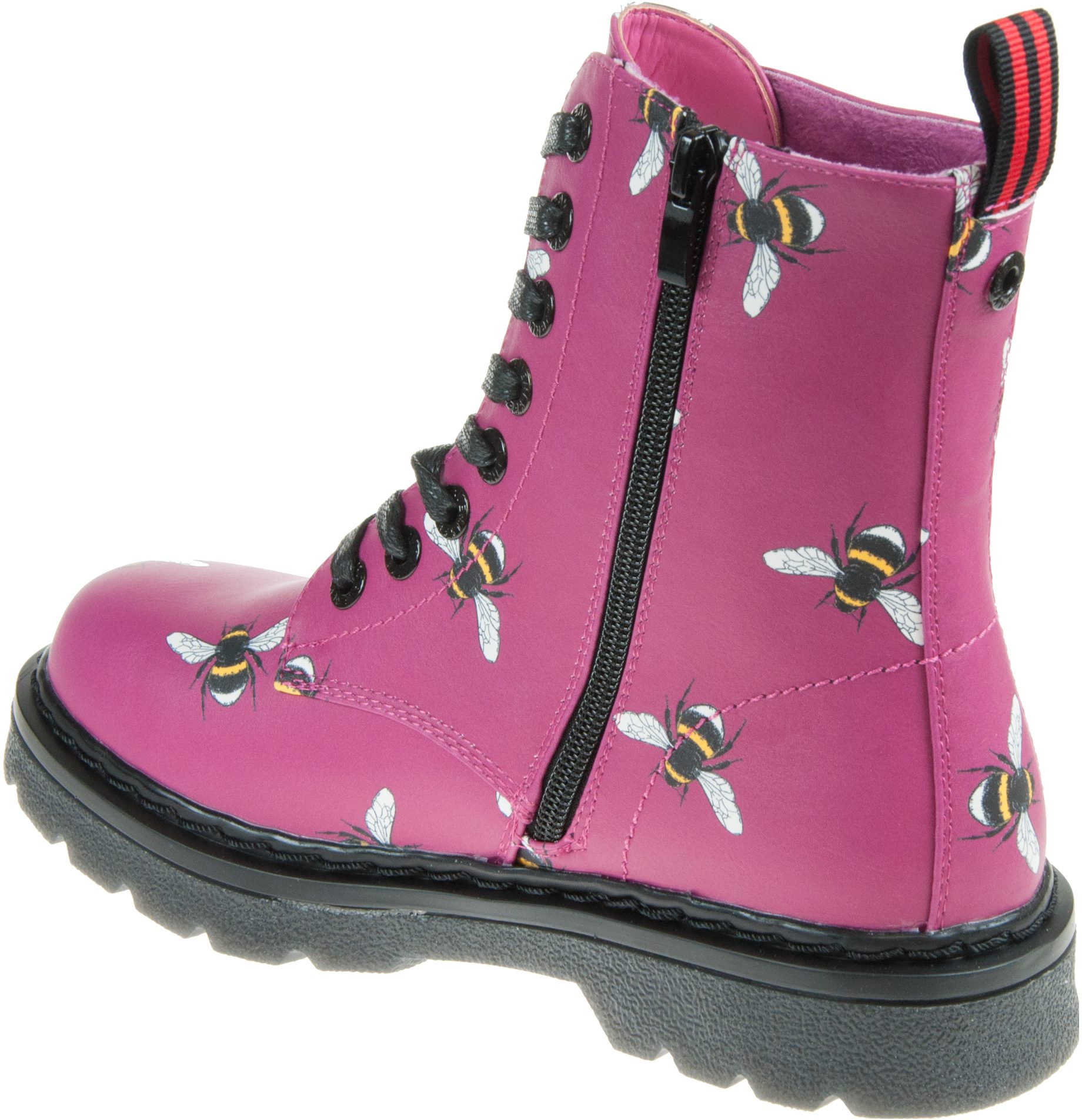 Heavenly Feet Justina Fuchsia Bee AM0003434 Ankle Boots Humphries Shoes