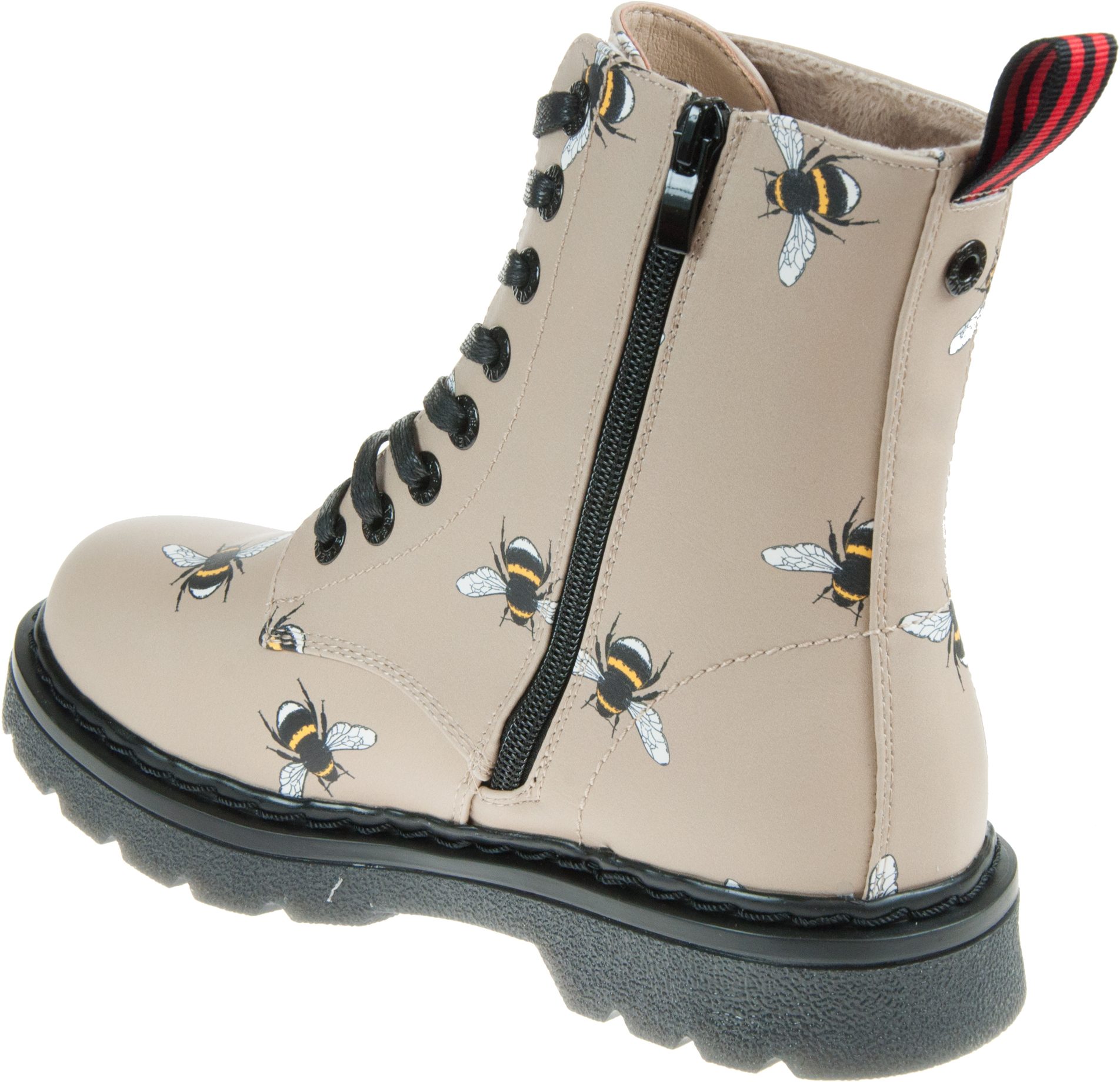 Heavenly Feet Justina Lambswool Bee AM0003434 Ankle Boots Humphries