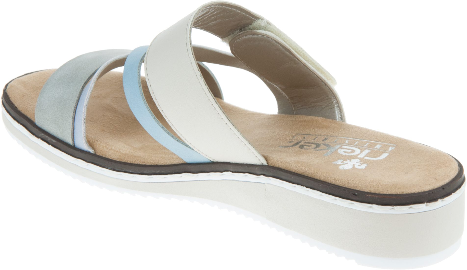Rieker V3652 Cement V3652-92 - Mule Sandals - Humphries Shoes