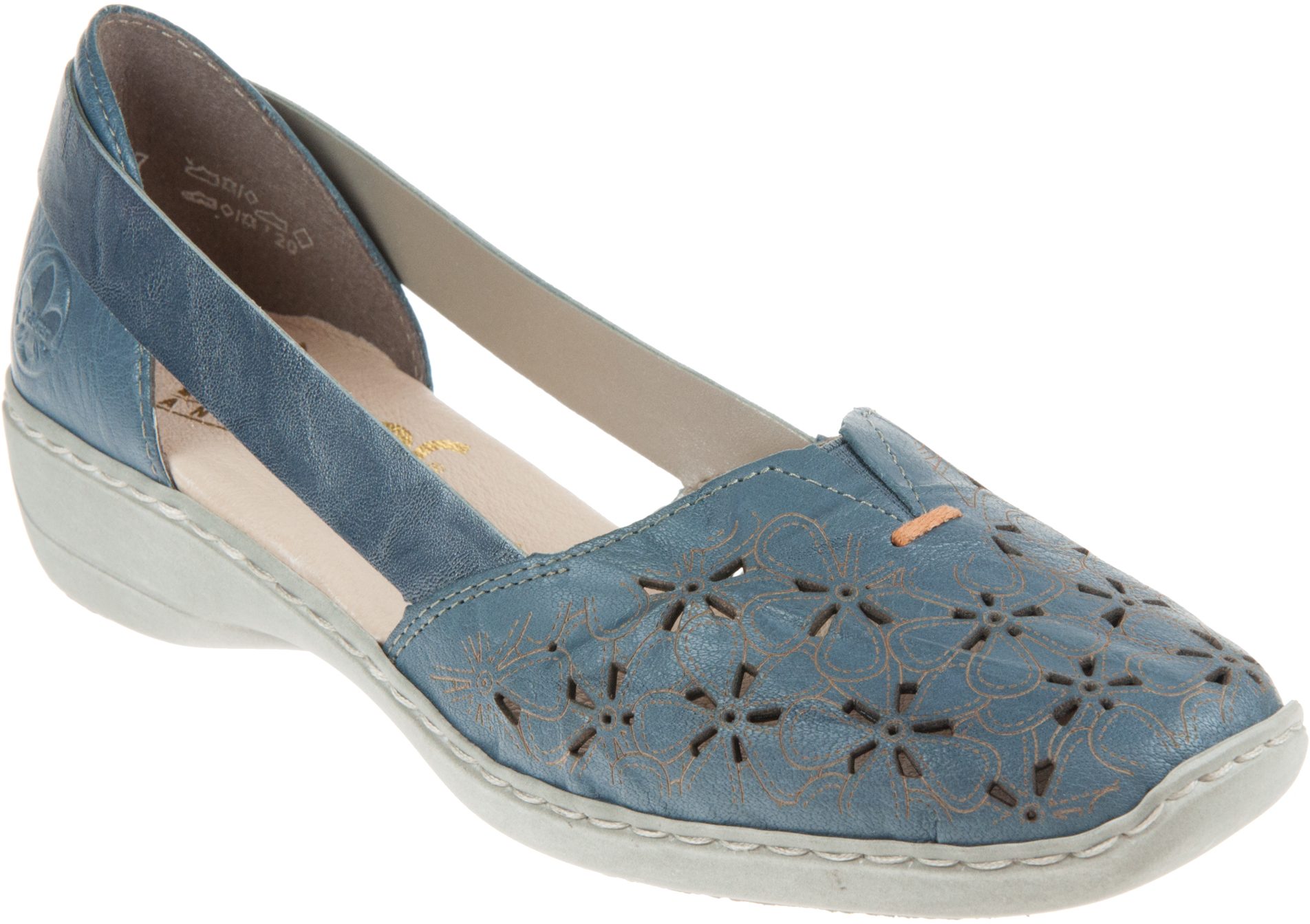 Rieker Doris Azure 41356-12 - Everyday Shoes - Humphries Shoes