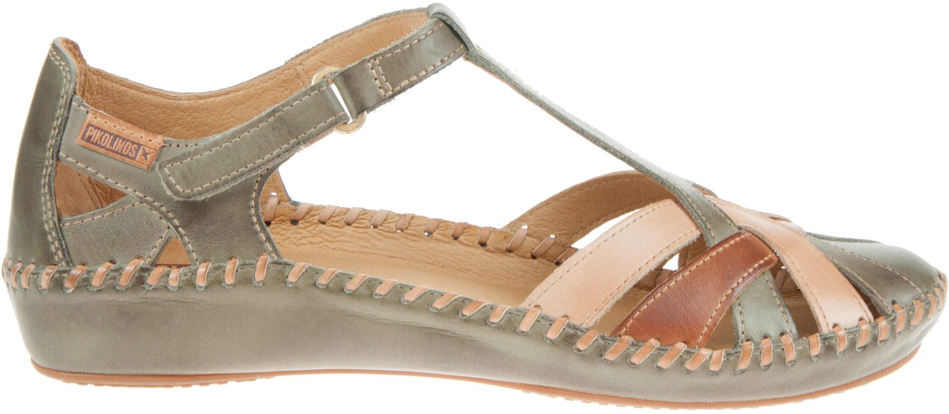 Pikolinos Vallarta Sage 0732 C5348 - Full Sandals - Humphries Shoes