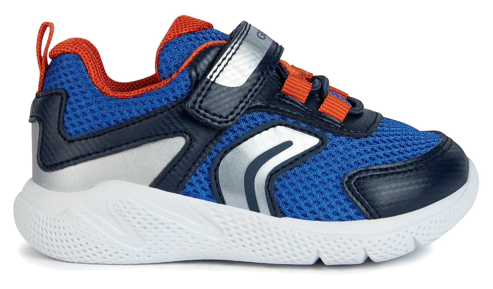 Geox B Sprintye Royal & Navy B254UC - Boys Trainers - Humphries Shoes