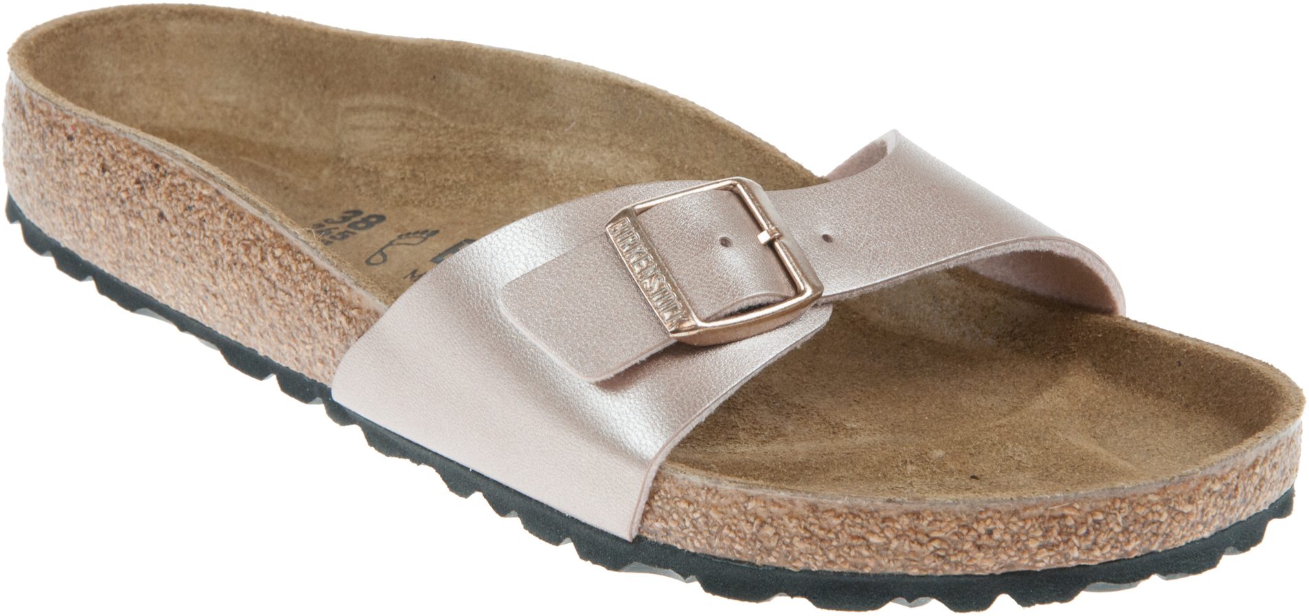 Birkenstock Madrid Metallic Copper 1023953 Mule Sandals