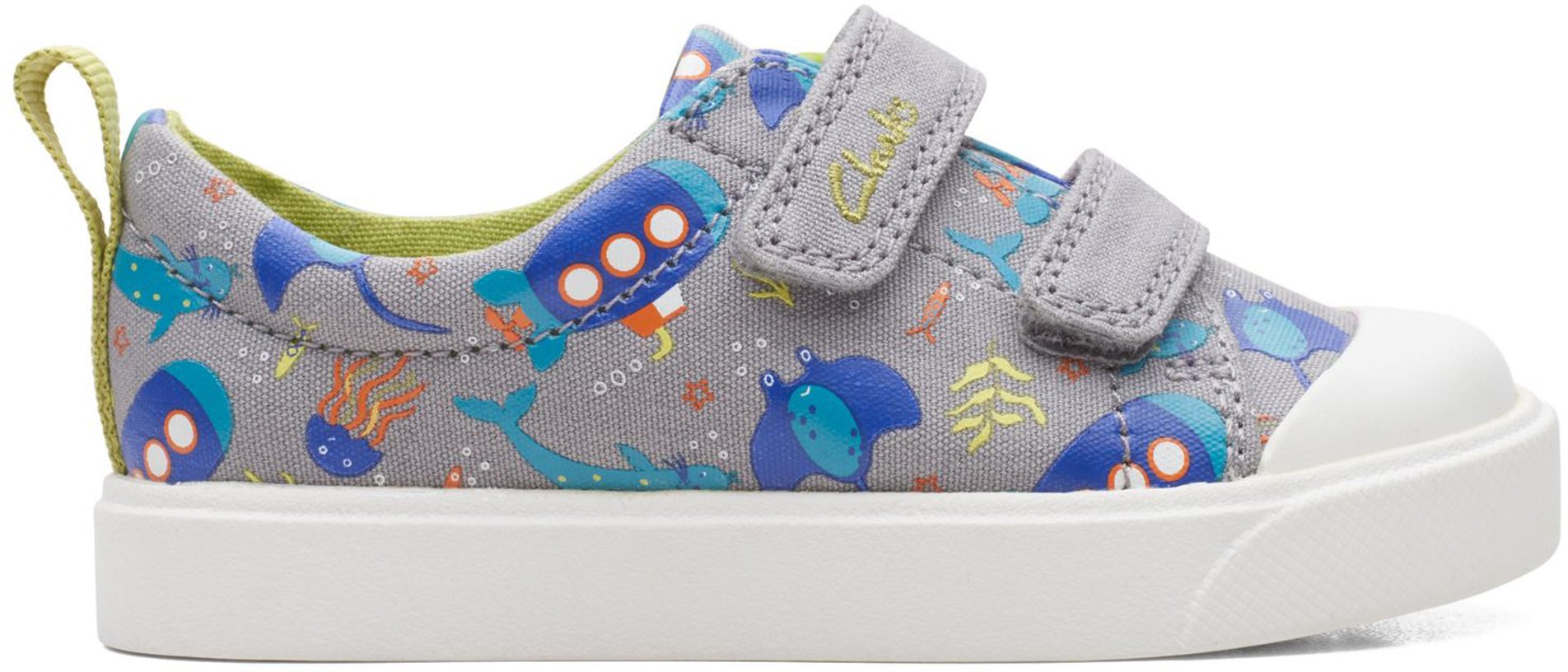 Black Shoes Kids Zapatillas Sin Cordones Clarks City Bright Para - Main Image