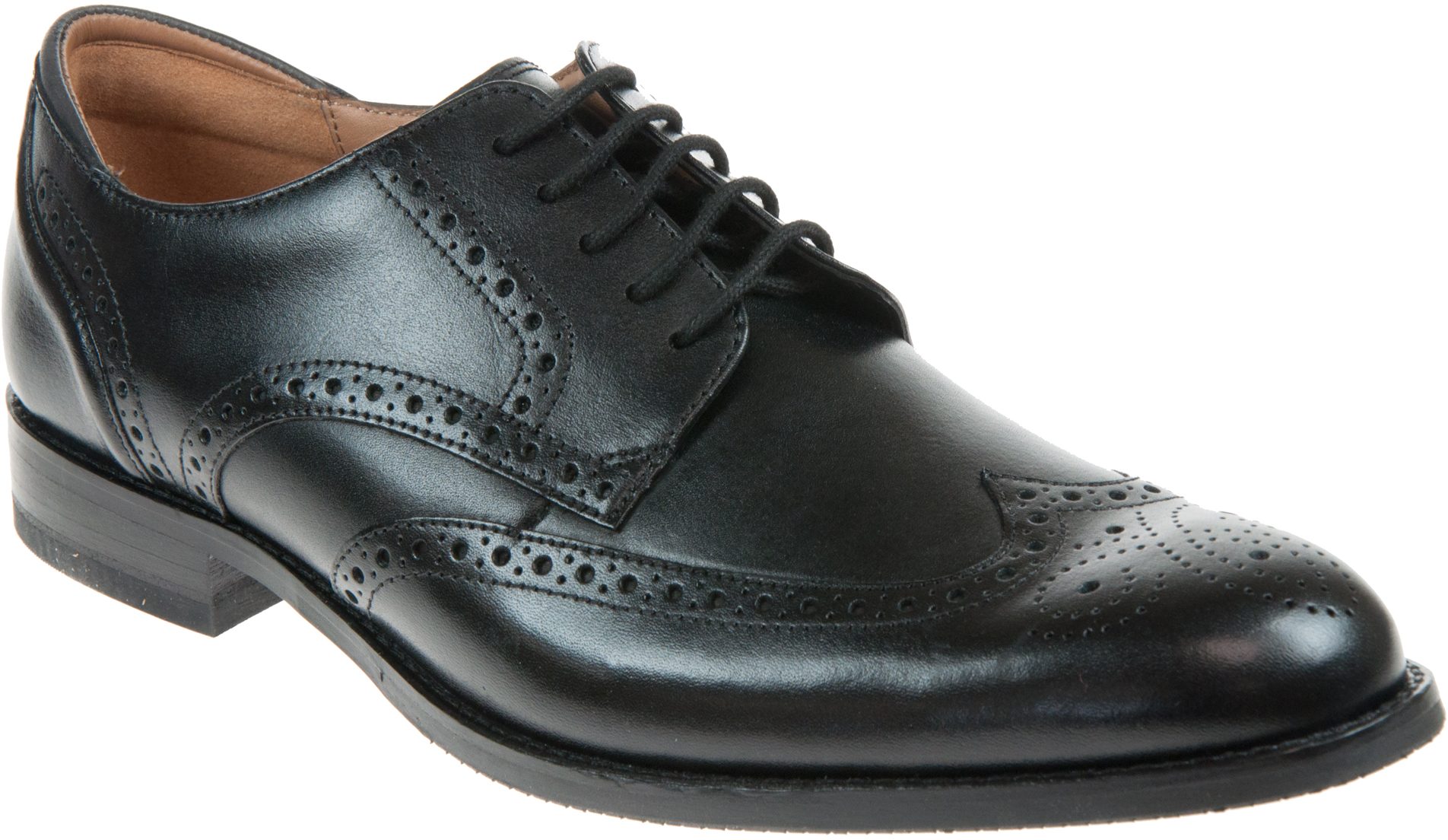 Clarks Craft Arlo Limit Black Leather 26171452 - Formal Shoes ...
