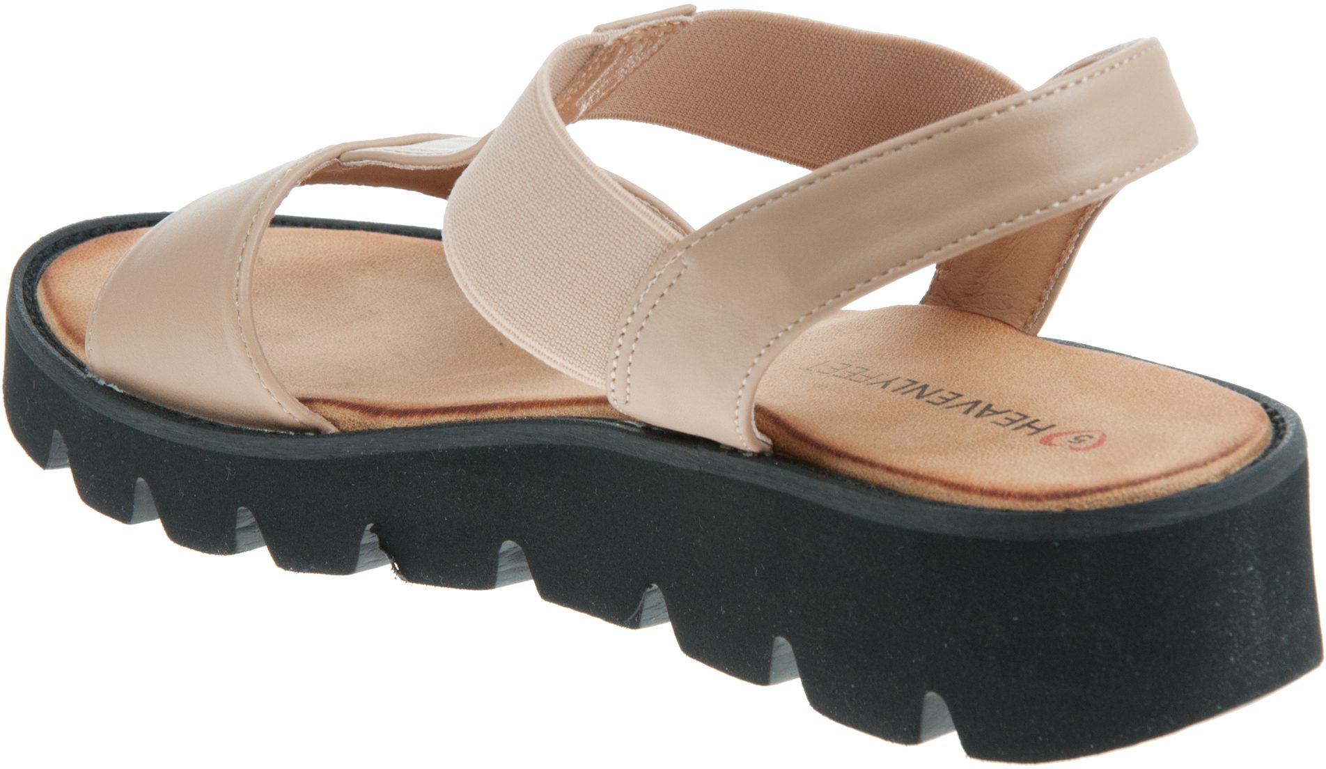 Heavenly Feet Ritz Sandali Donna Vegani - Eleganti, Leggeri E Con Plantare Imbottito - Nero