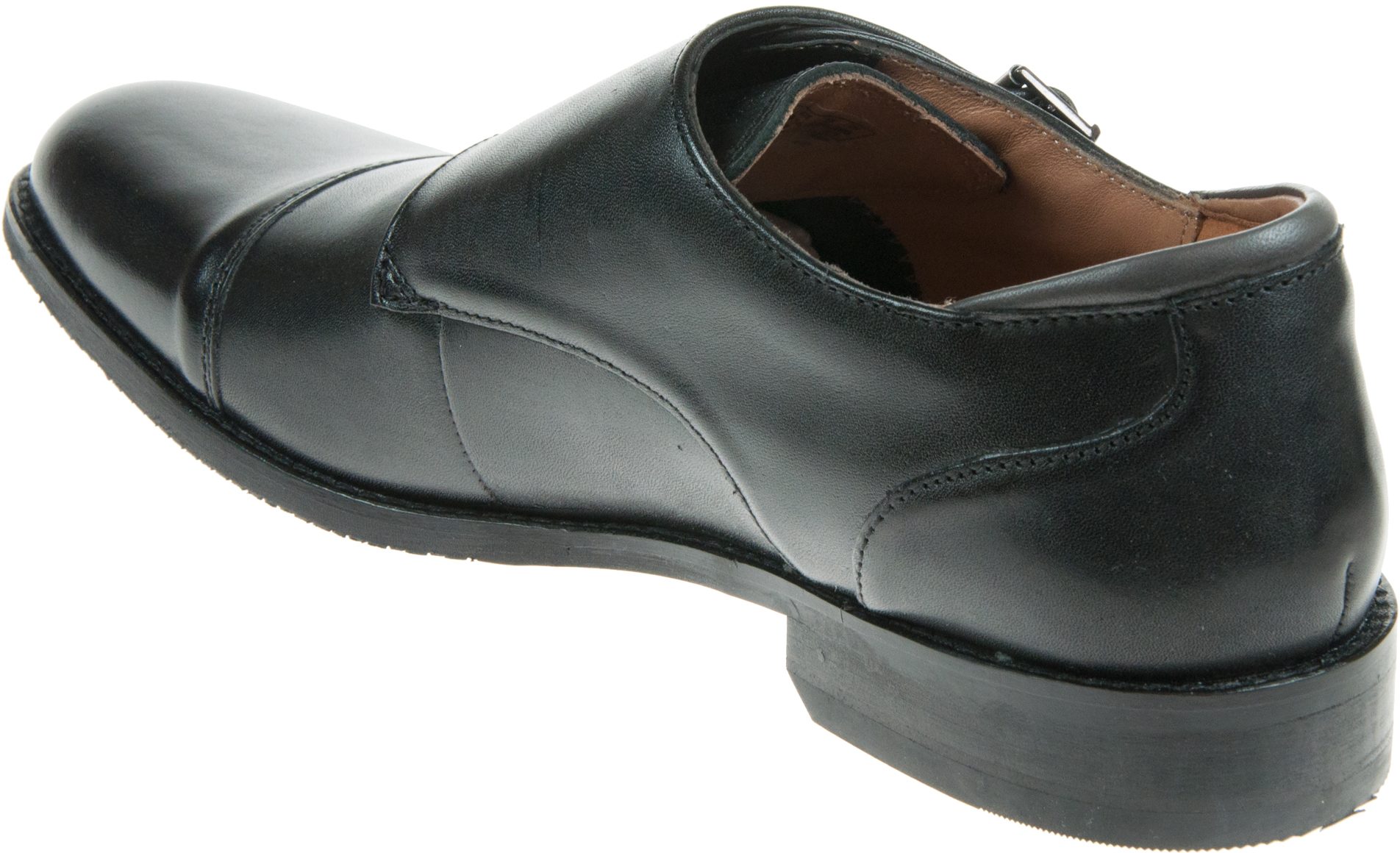 Clarks Craft Arlo Monk Black Leather 26172451 - Formal Shoes ...