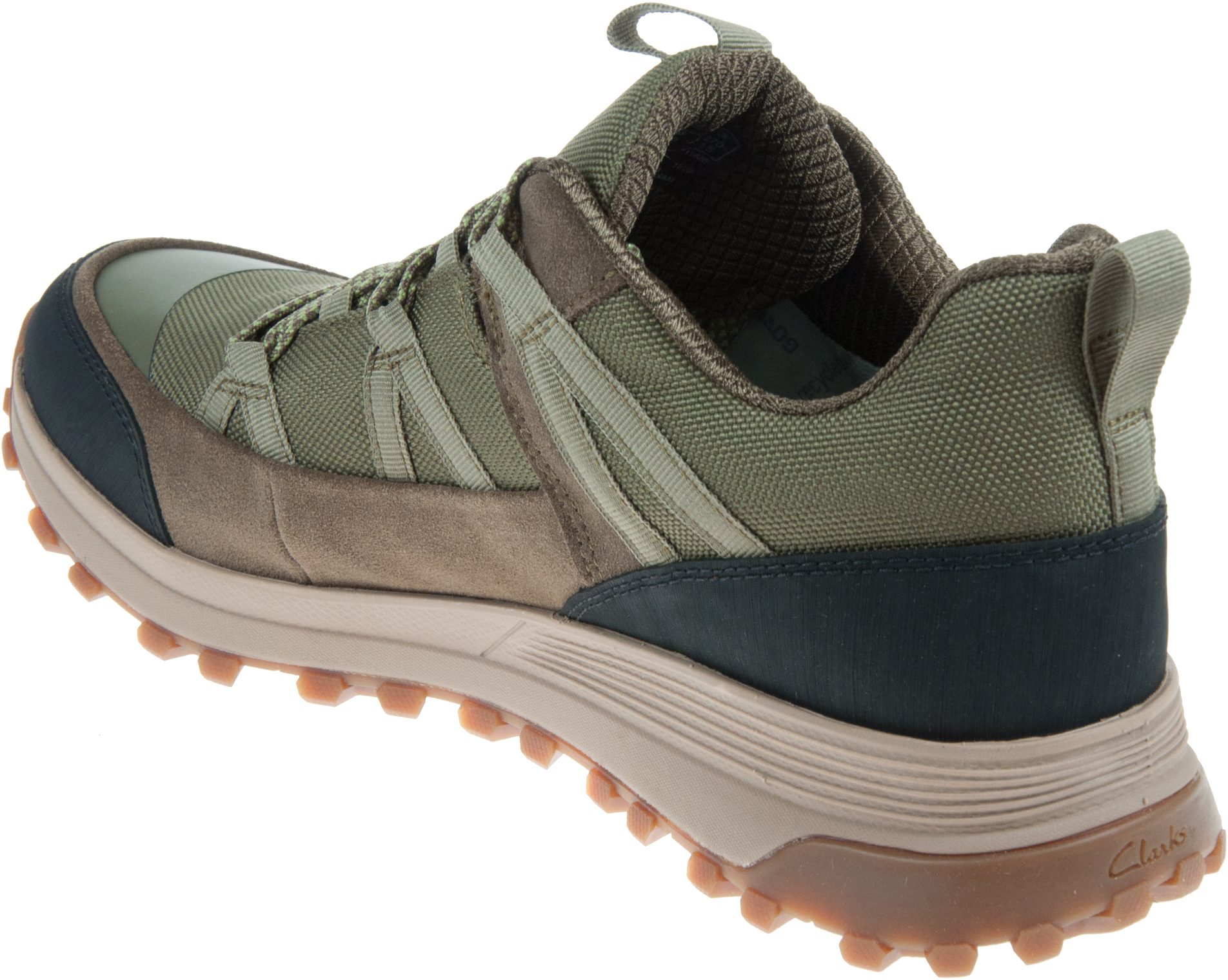 Clarks ATL Trek Run GoreTex Dark Olive 26172694 Casual Shoes