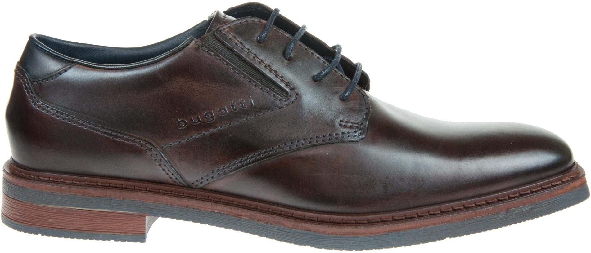 Bugatti Shoes Maik Exko Dark Brown 311 AES01 4100 6100 Formal Shoes Humphries Shoes