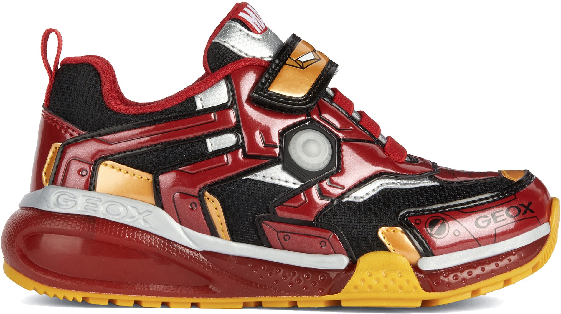 Baskets Garçon - GEOX J BAYONYC BOY A - Lacets - Synthétique
