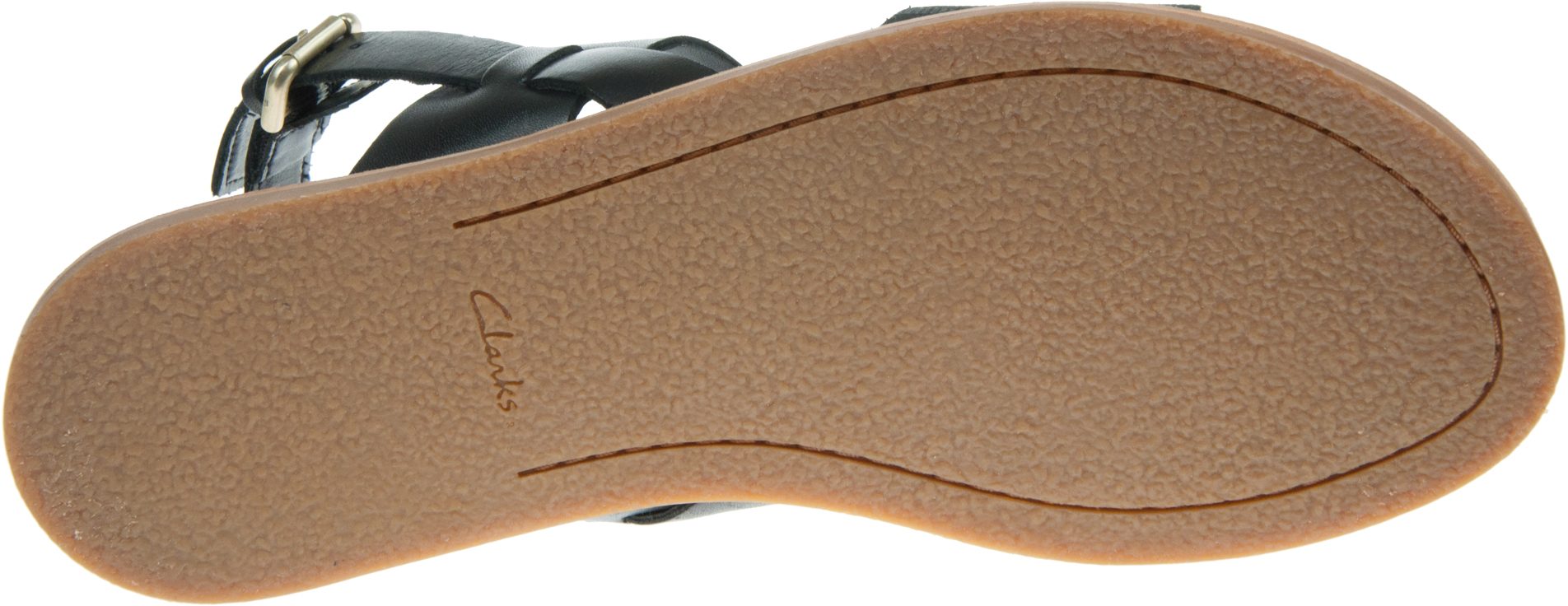 Clarks Karsea Strap Black Combi 26171874 Full Sandals Humphries Shoes