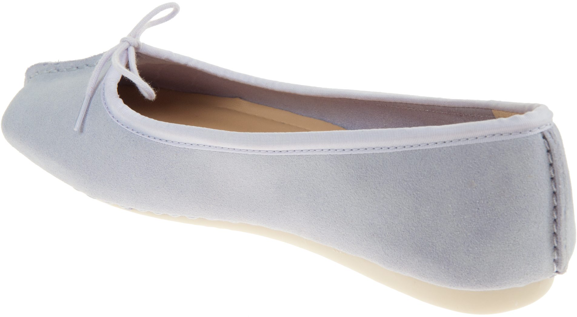 Clarks Freckle Ice Lilac Suede 26170961 - Everyday Shoes - Humphries Shoes