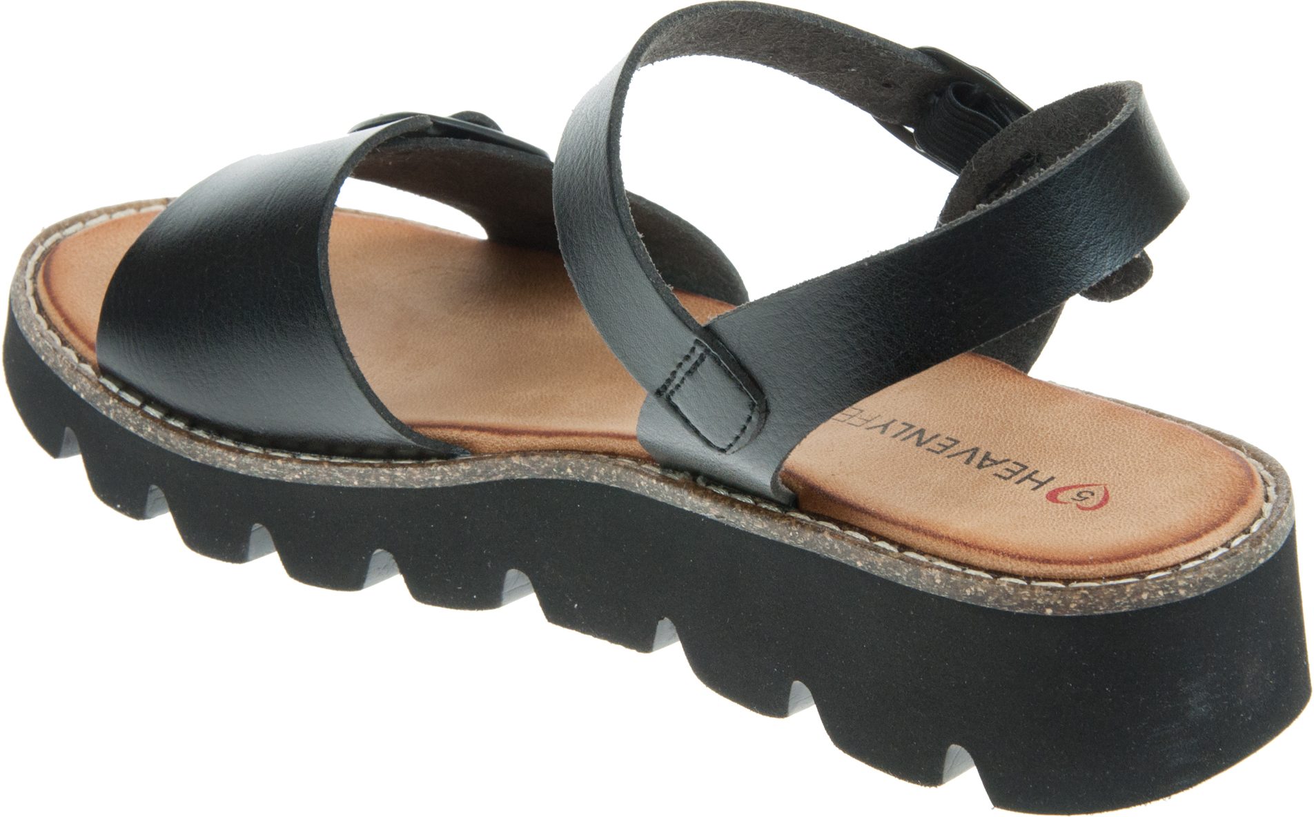 Heavenly Feet Trudy Black Sm0003269 - Full Sandals - Humphries Shoes