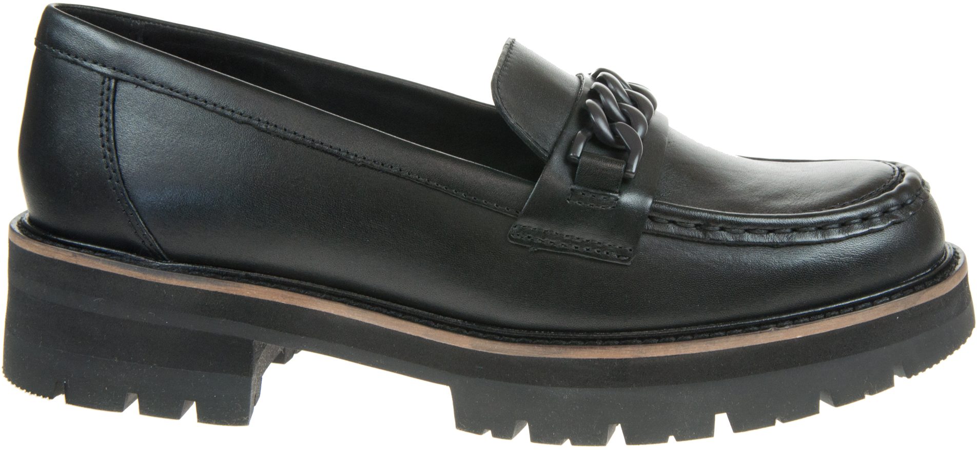 Clarks Orianna Edge Black Leather 26167817 - Everyday Shoes - Humphries ...