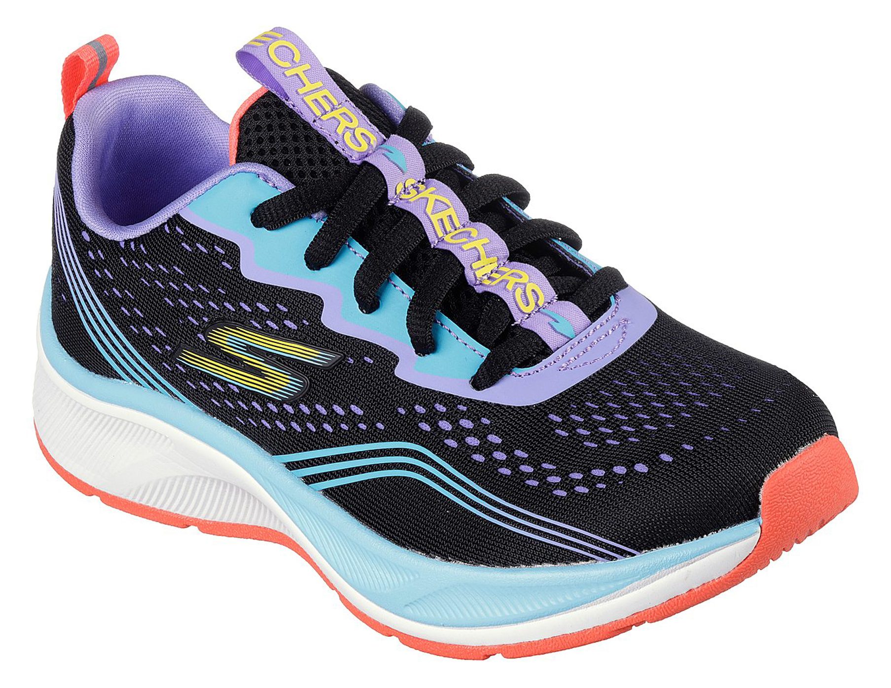 Skechers Elite Sport Radiant Squad Black / Multi 303651L BKMT Girls
