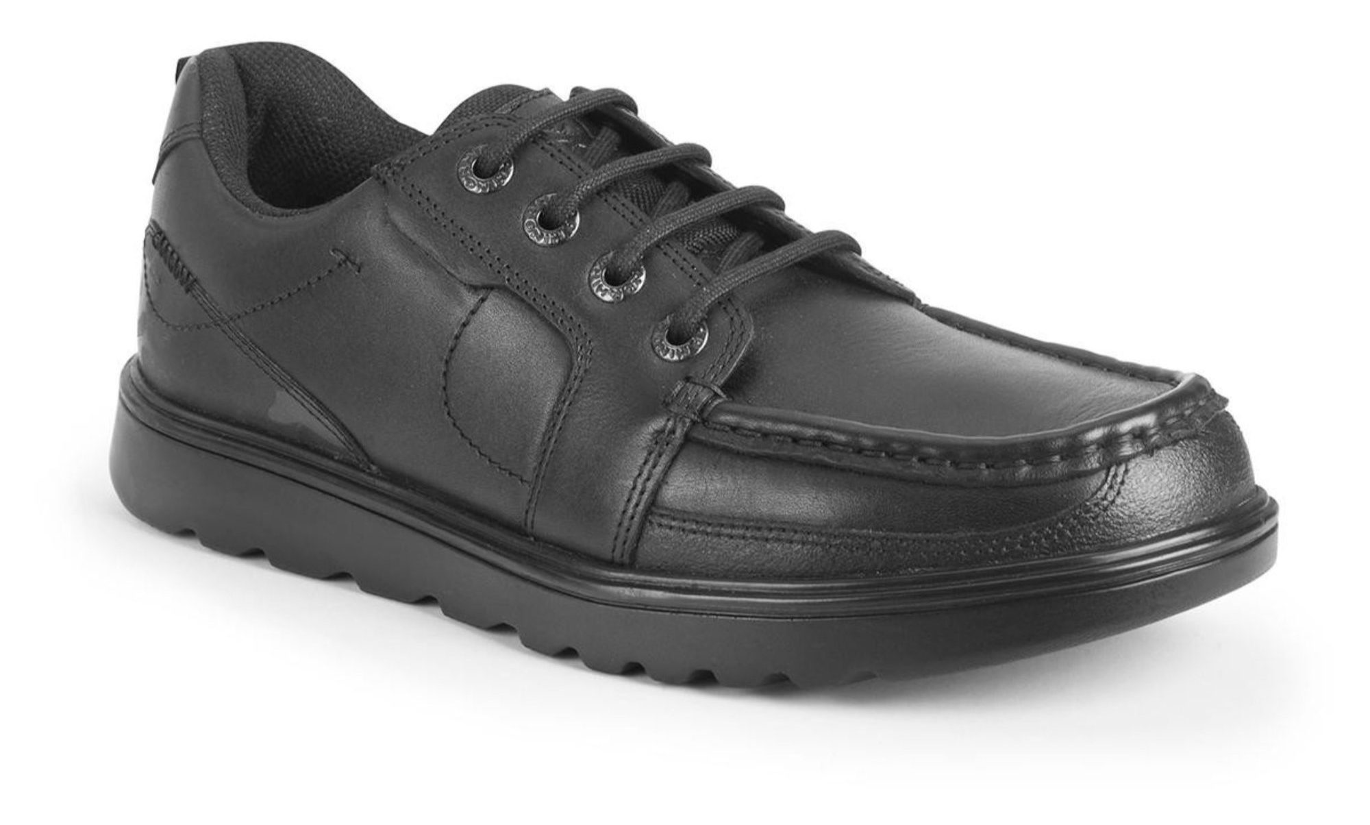 StartRite Cadet Black Leather 8247_7 Boys School Shoes Humphries Shoes