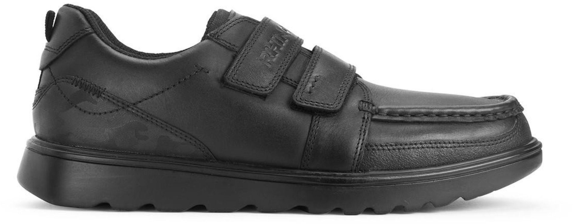 StartRite Mission Black Leather 8248_7 Boys School Shoes Humphries