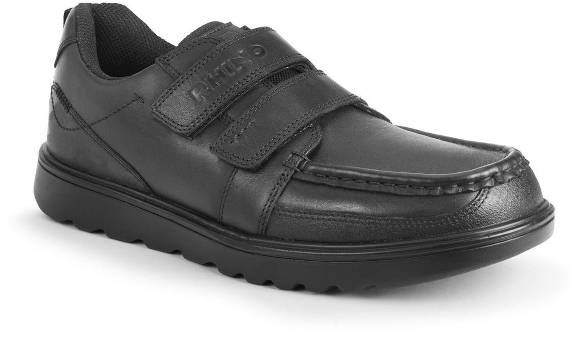 StartRite Mission Black Leather 8248_7 Boys School Shoes Humphries