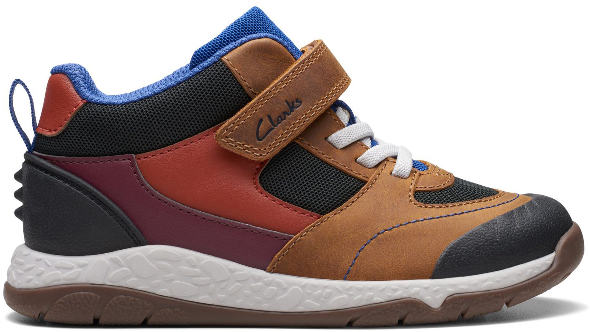 Clarks Steggy Stomp Kids Tan Combi 26175138 - Boys Boots - Humphries Shoes
