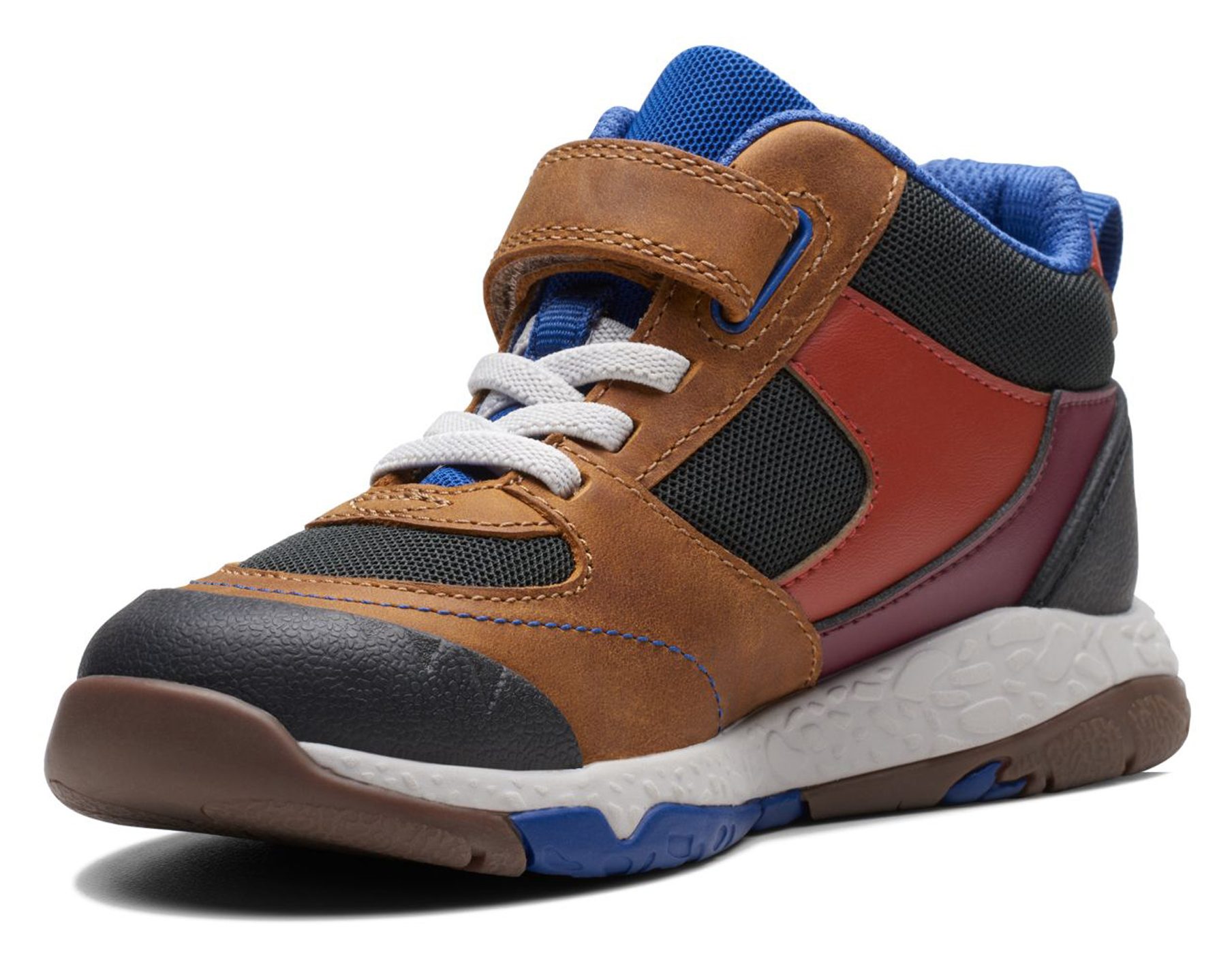 Clarks Steggy Stomp Kids Tan Combi 26175138 - Boys Boots - Humphries Shoes