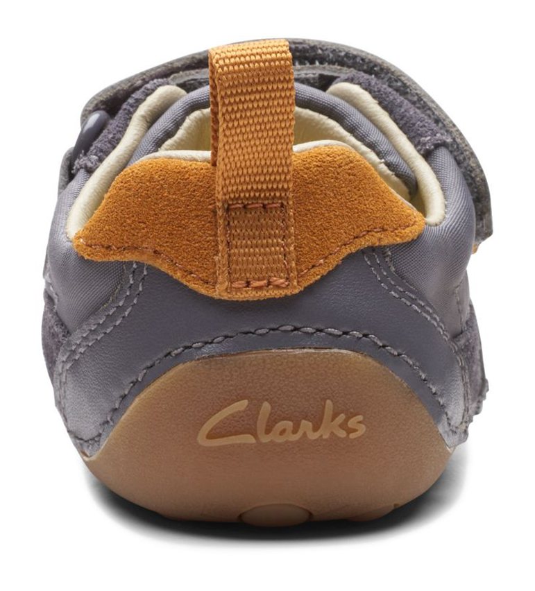 Clarks Tiny Fawn Toddler Grey 26175348 Boys Shoes Humphries Shoes