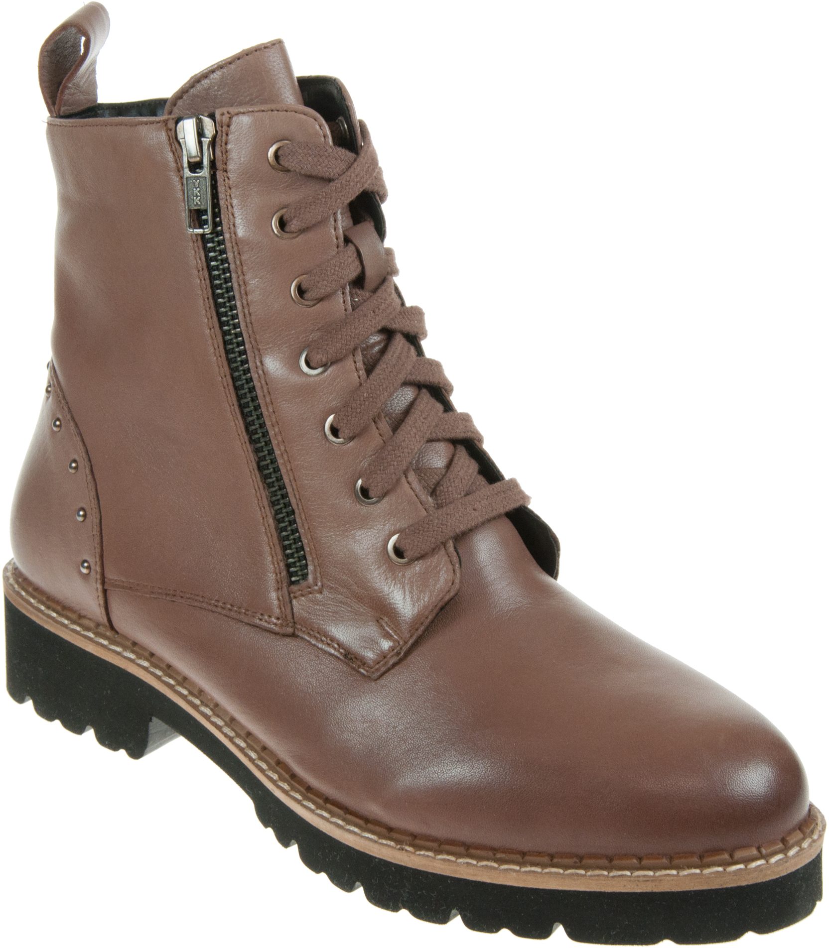 Lotus Braxton Taupe Leather ULB338 FF Ankle Boots Humphries Shoes