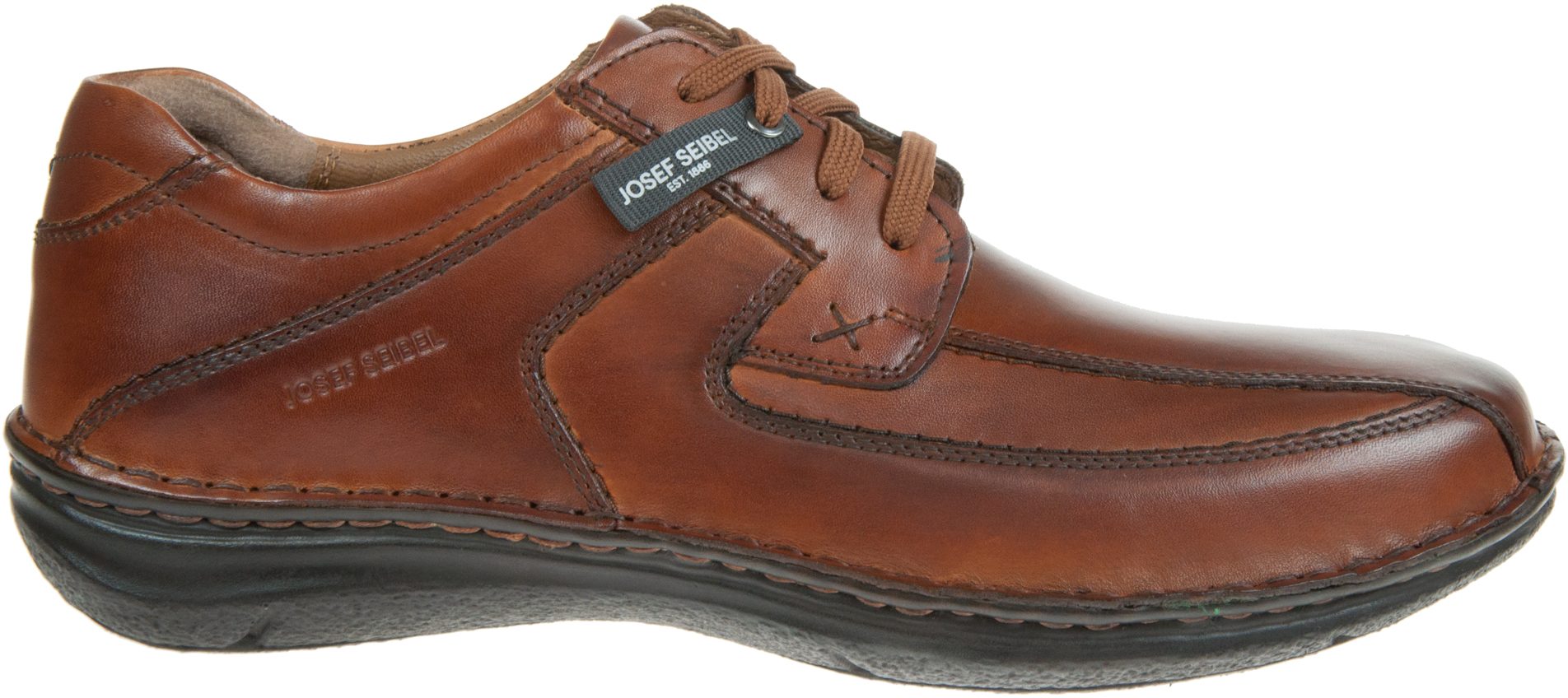 Chaussures Basses Homme Josef Seibel Anvers 08 - Cuir Souple, Largeur K, Semelle Amortissante, Idéales Pour Pieds Larges
