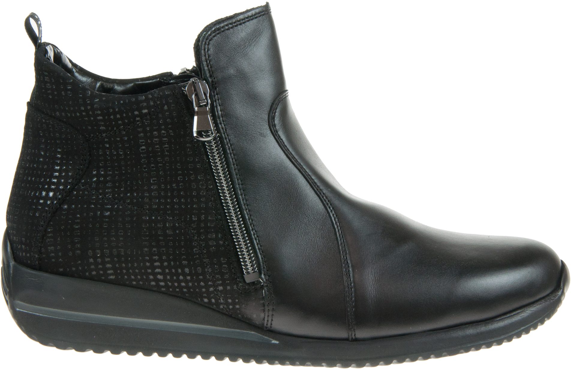 Waldlaufer Himona Black 980808 200 001 Ankle Boots Humphries Shoes