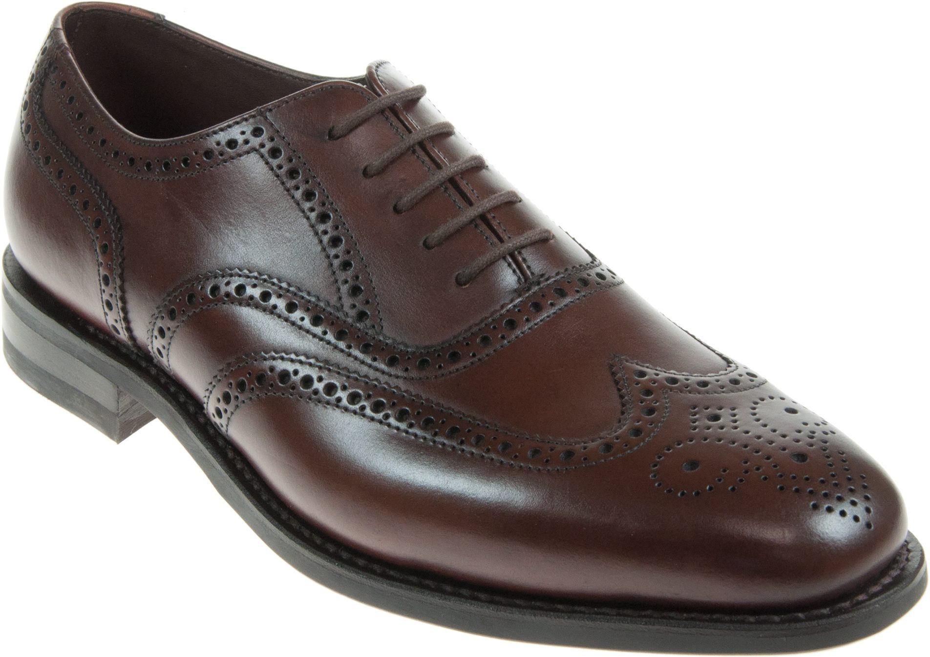 Loake 302 Dark Brown Leather 302CHRG Formal Shoes Humphries Shoes