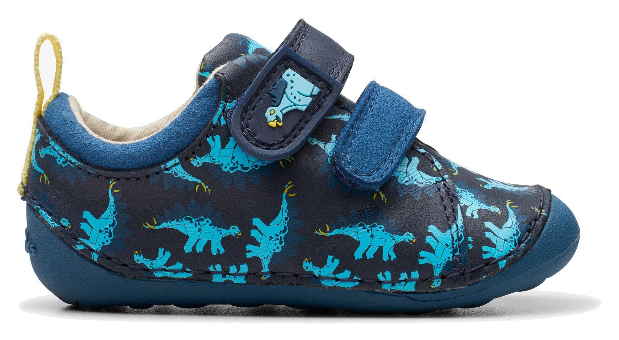 Clarks Tiny Stomp Toddler Navy Print 26175986 - Boys Shoes - Humphries ...