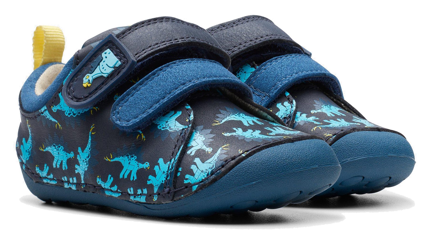 Clarks Tiny Stomp Toddler Navy Print 26175986 - Boys Shoes - Humphries ...