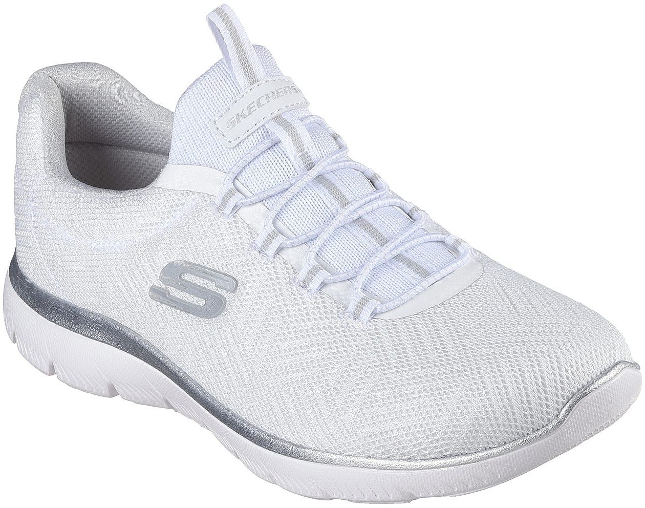 Skechers Summits Artistry Chic White Silver 150119 WSL Everyday 