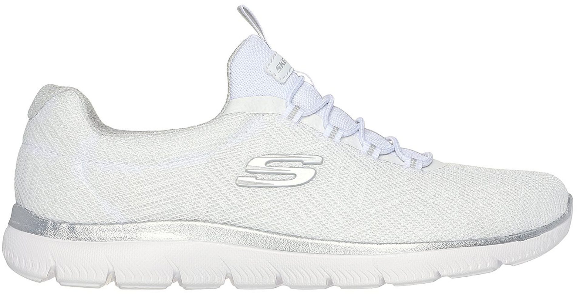 Skechers 150119/NVBL Navy/Blue Summits - Artistry Chic Womens Casual Comfort Stretch Laces Slip On Trainers main image 0