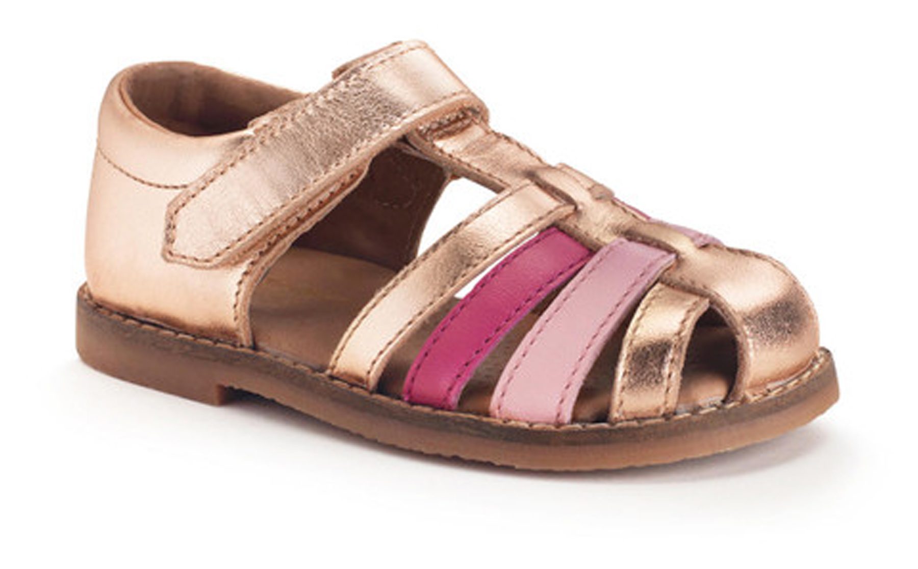 Start-Rite Coastal Gold Pink Metallic 5195_6 - Girls Sandals ...
