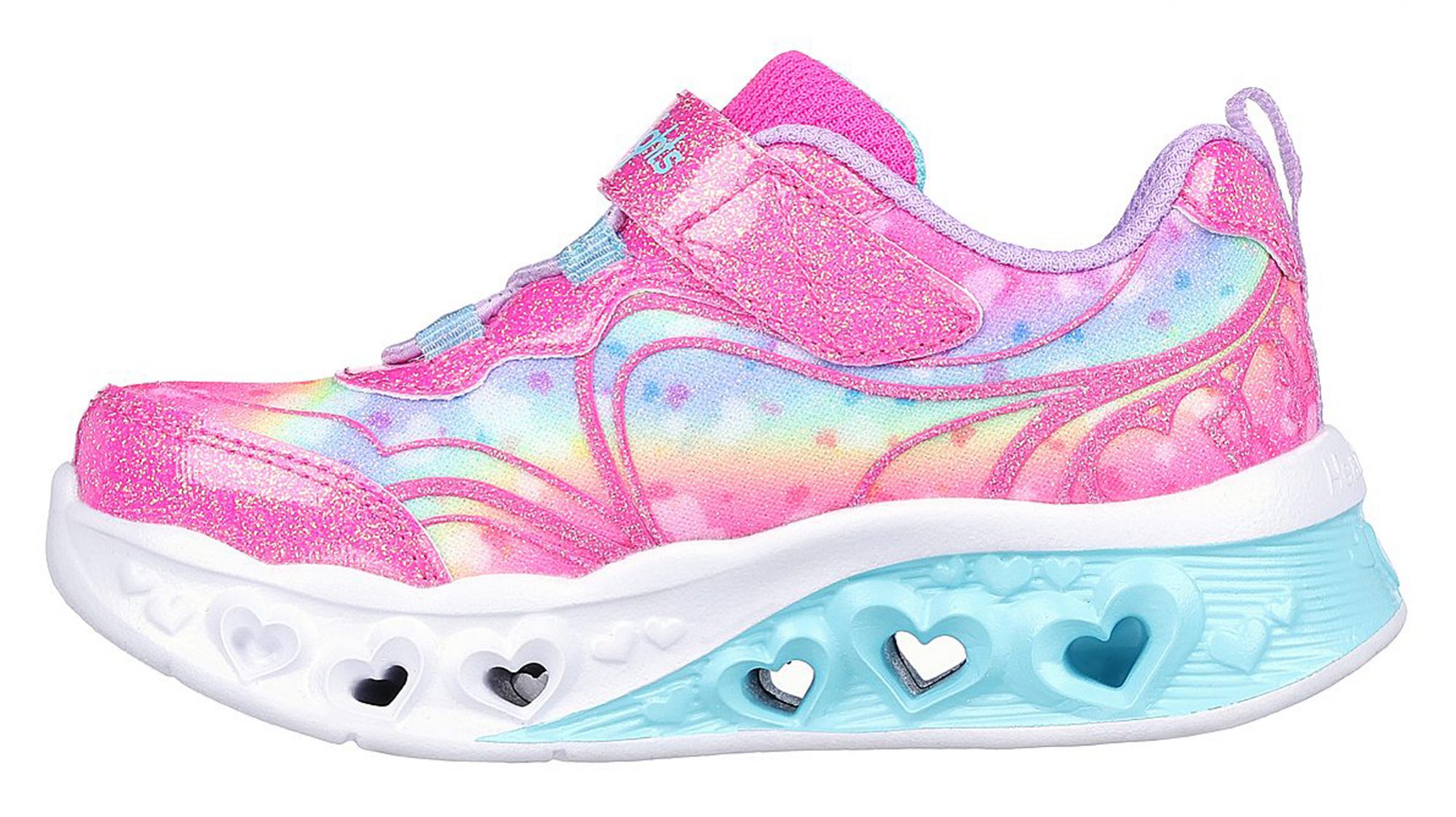Skechers Flutter Heart Lights Groovy Swirl