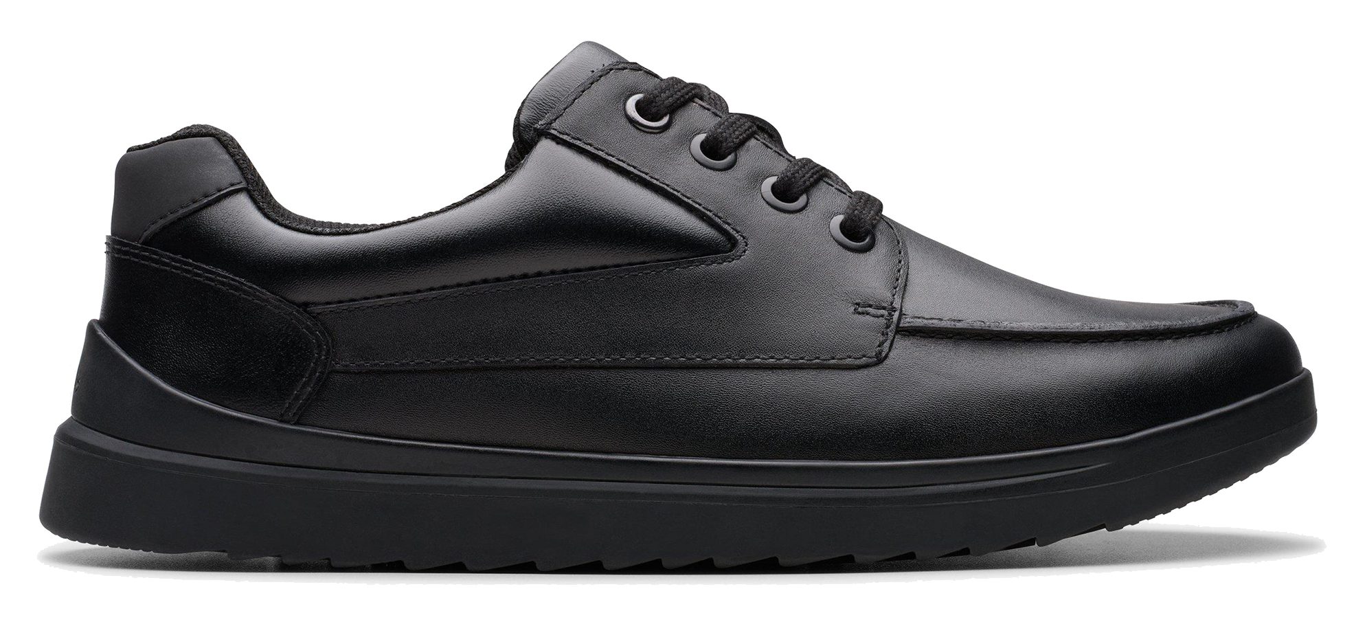 Clarks Keelan Flare K Oxford – Flacher Lederschuh Für Jungen, Mit Schnürung