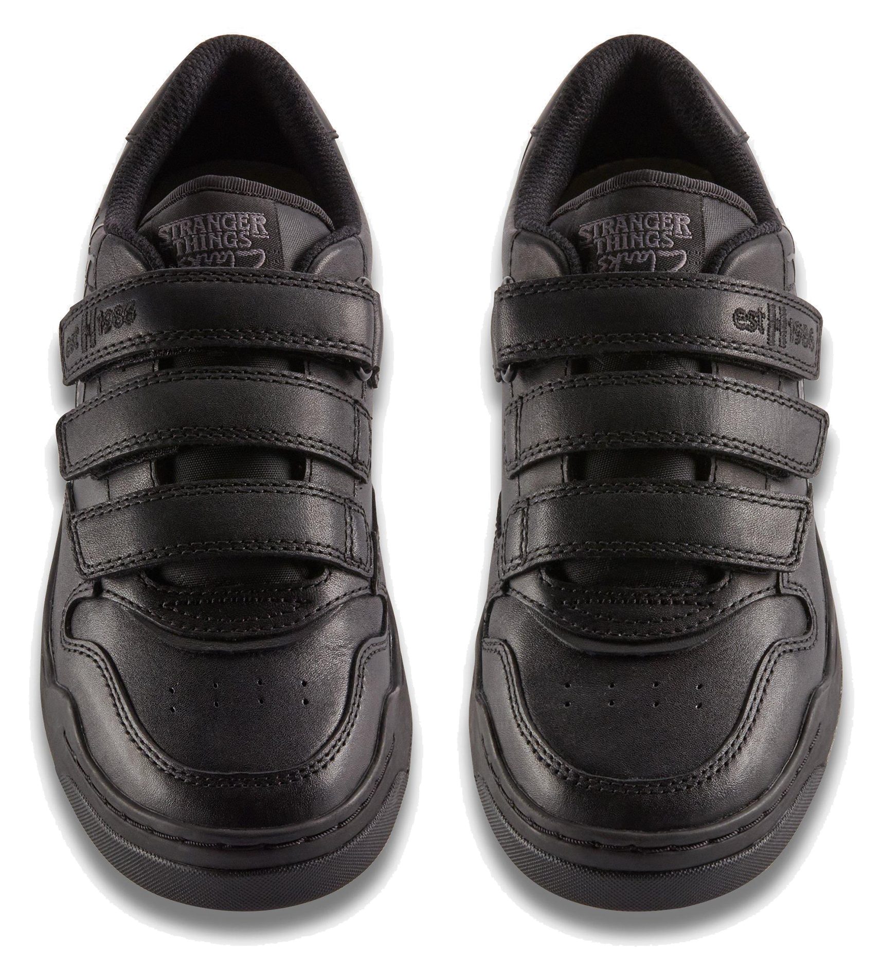 Clarks Tizz Ace Bootleg | Scarpe Scolastiche In Pelle E Vernice | Tomaia Lucida | Chiusura A Strappo - 2